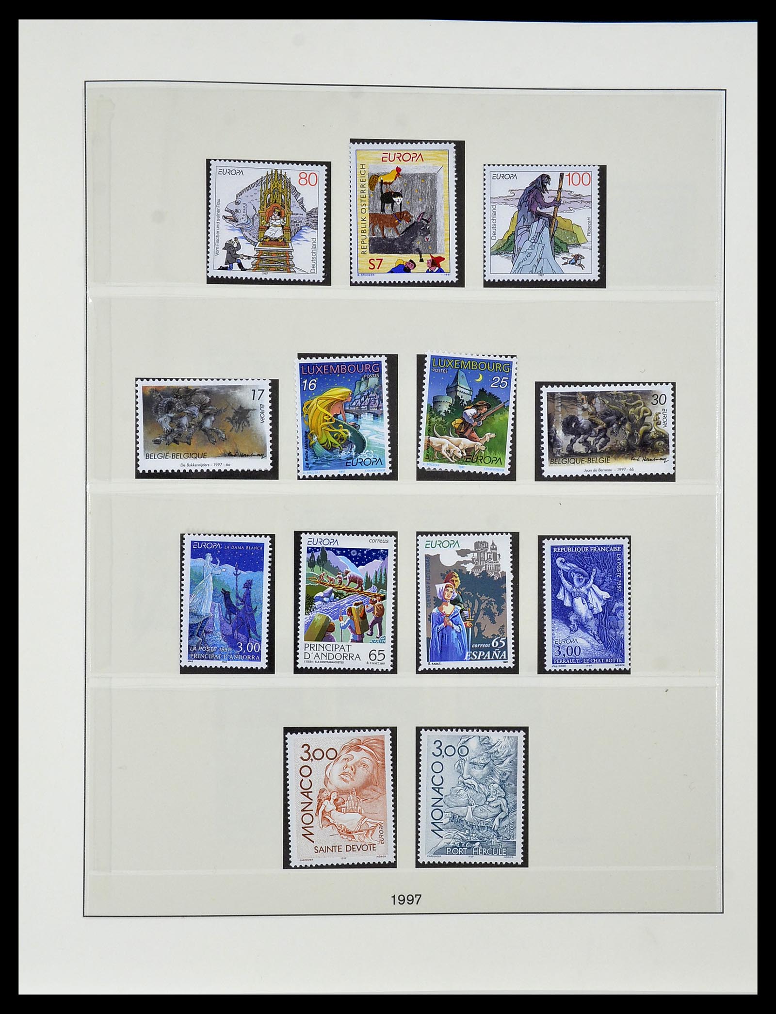 34174 275 - Postzegelverzameling 34174 Europa CEPT 1956-1999.