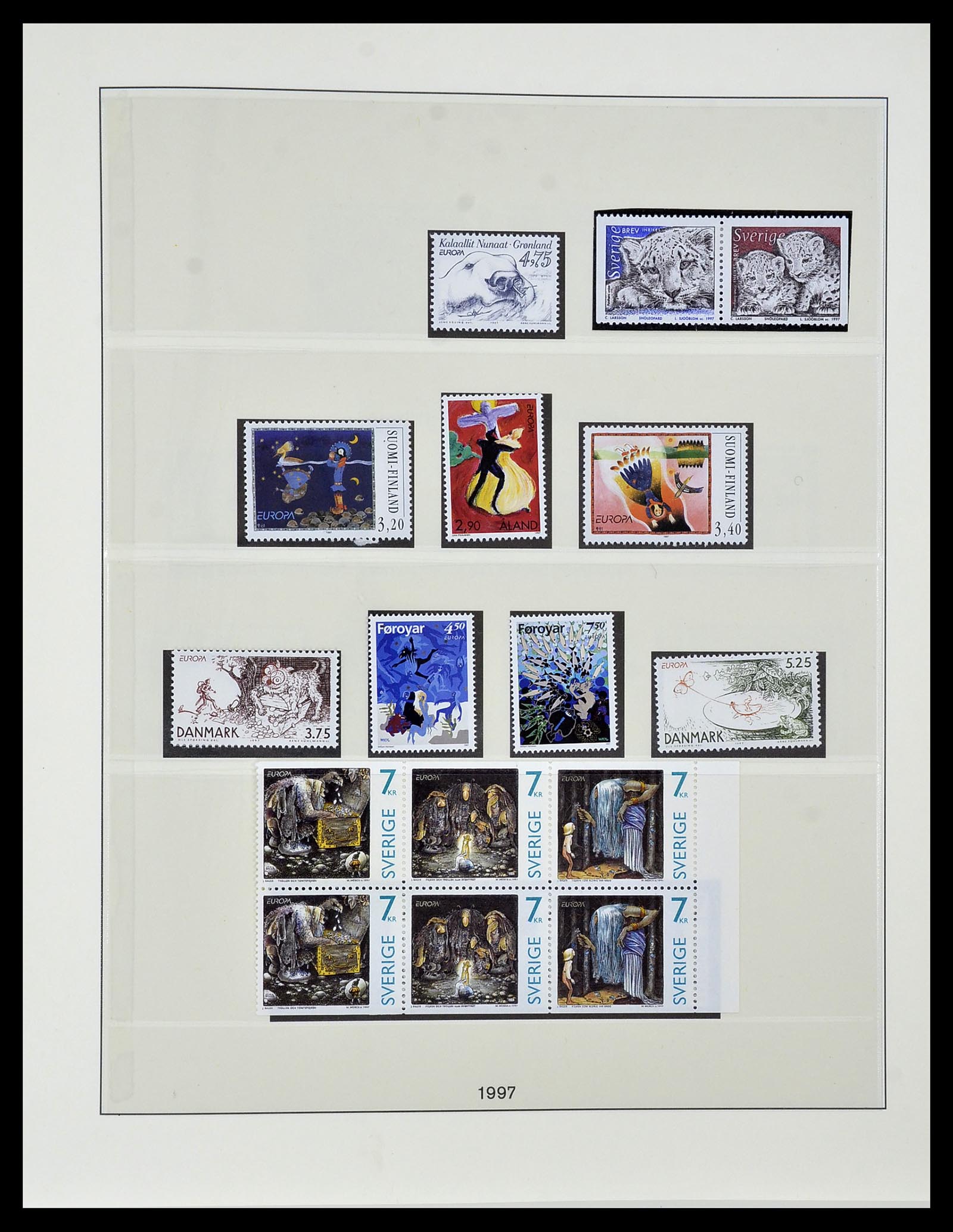 34174 276 - Postzegelverzameling 34174 Europa CEPT 1956-1999.