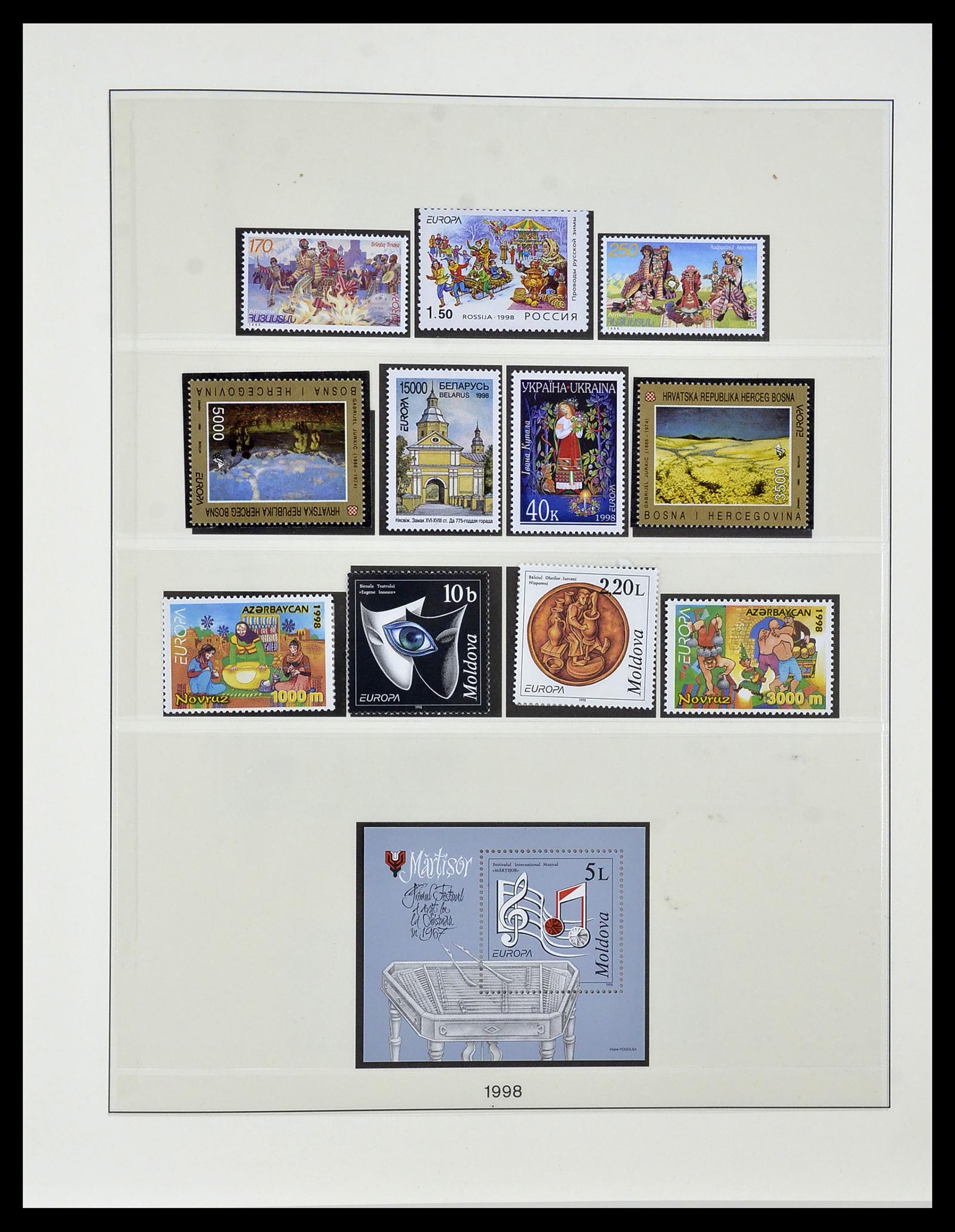 34174 281 - Postzegelverzameling 34174 Europa CEPT 1956-1999.