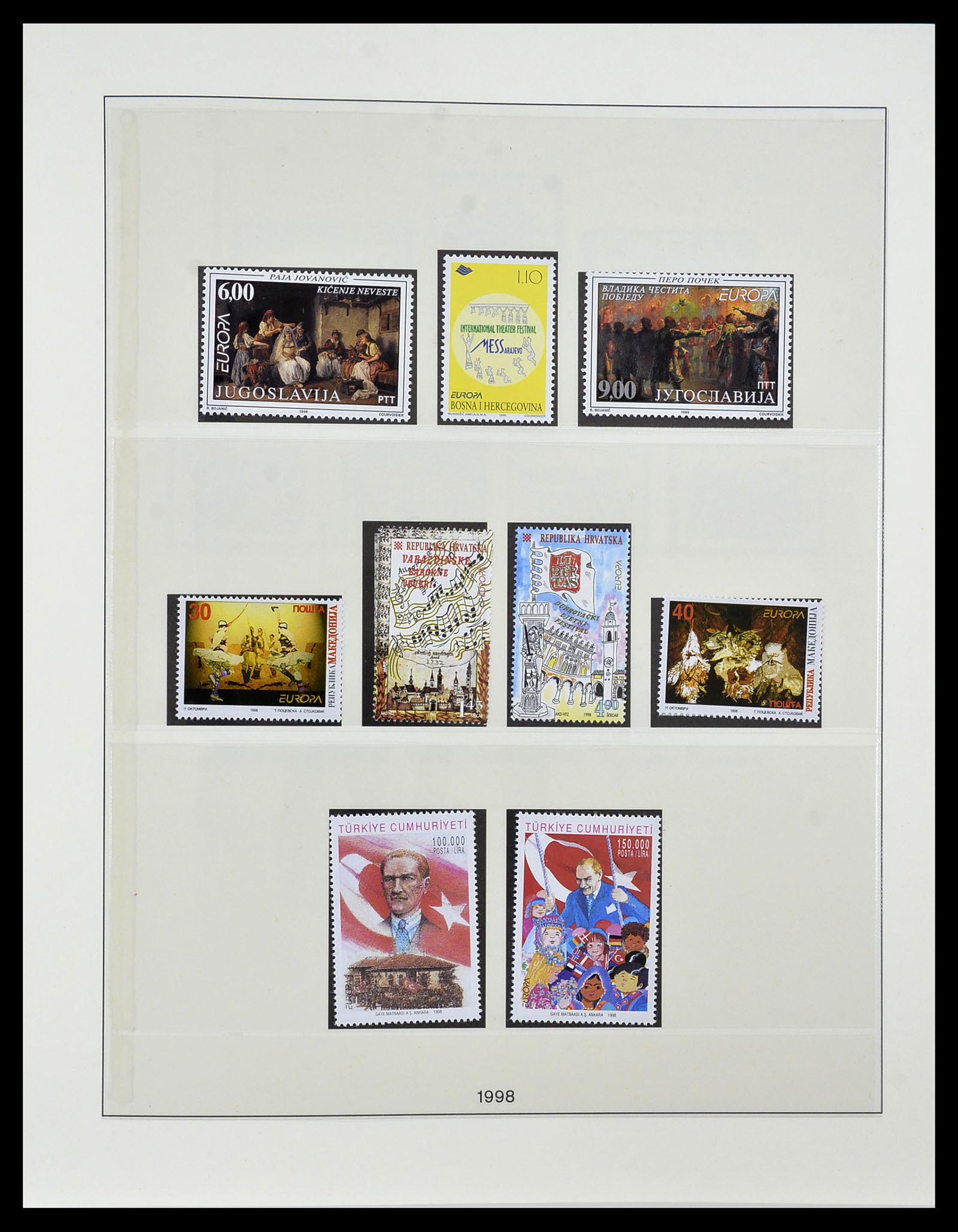 34174 285 - Postzegelverzameling 34174 Europa CEPT 1956-1999.
