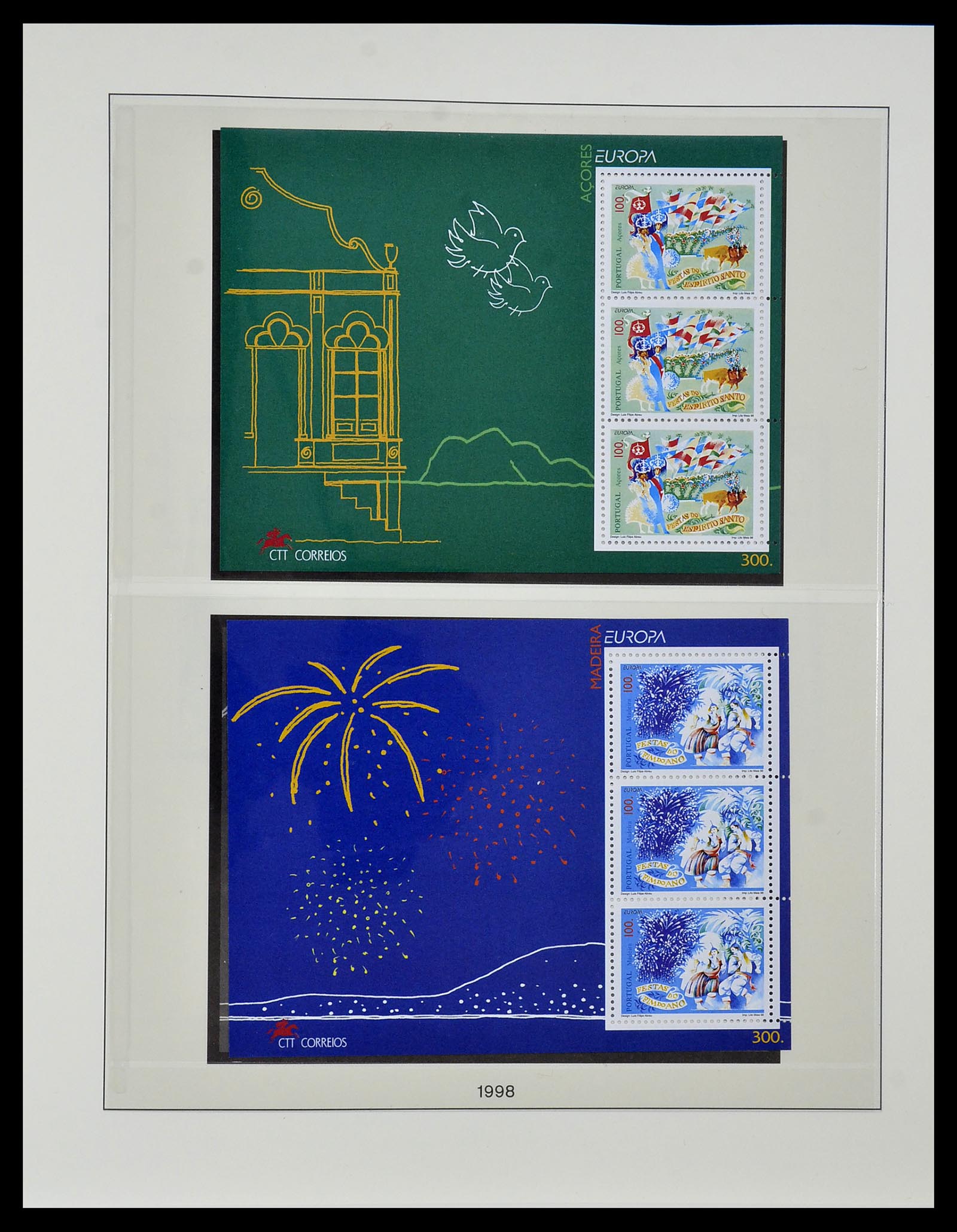 34174 288 - Postzegelverzameling 34174 Europa CEPT 1956-1999.
