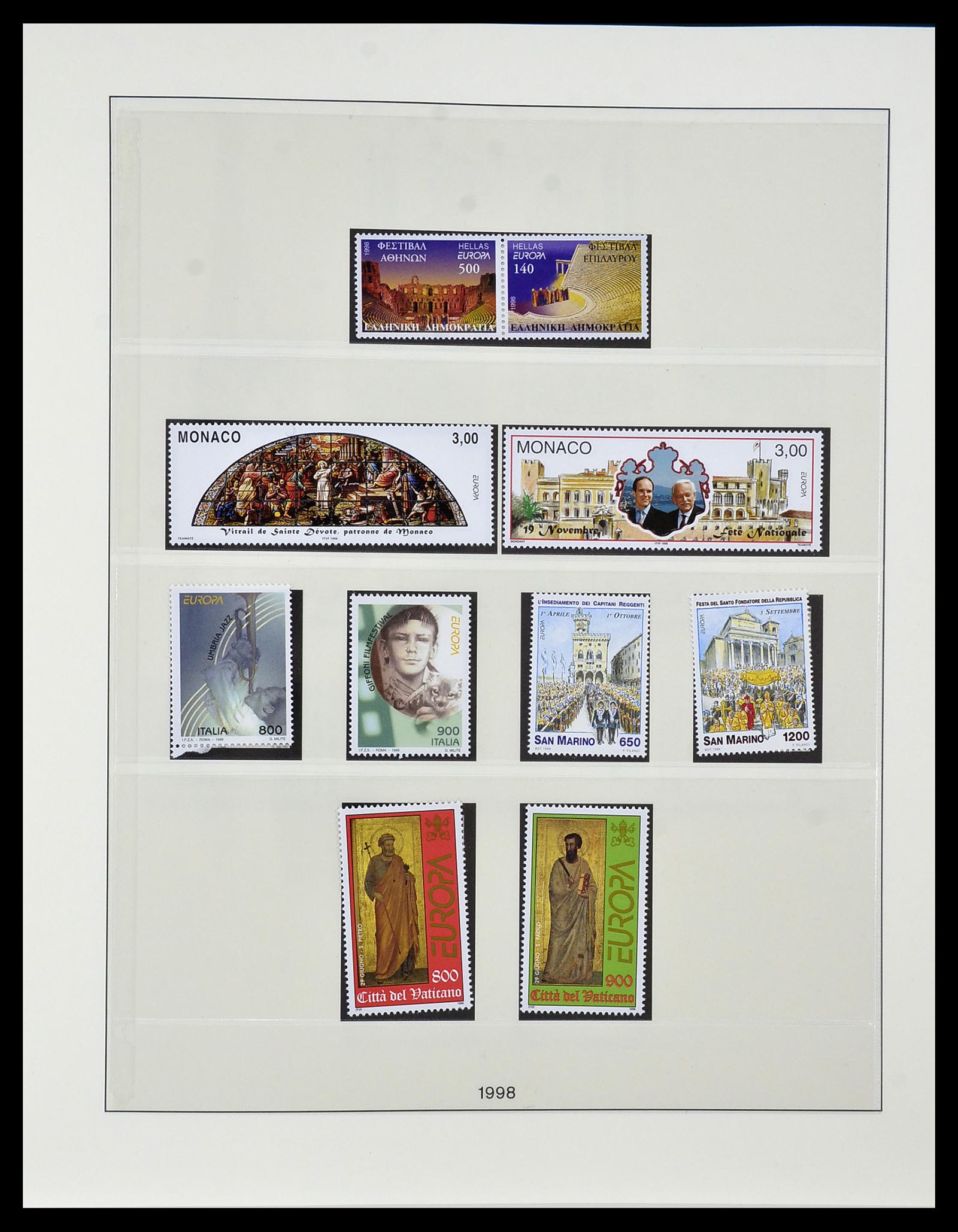 34174 289 - Postzegelverzameling 34174 Europa CEPT 1956-1999.
