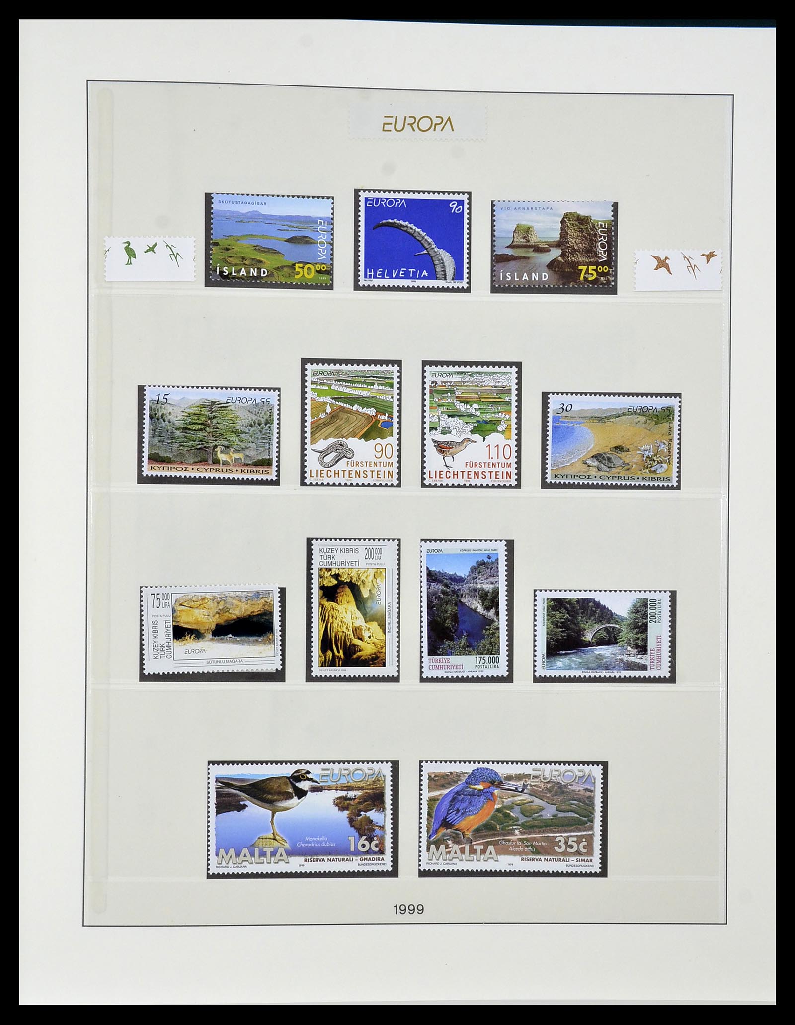 34174 292 - Postzegelverzameling 34174 Europa CEPT 1956-1999.