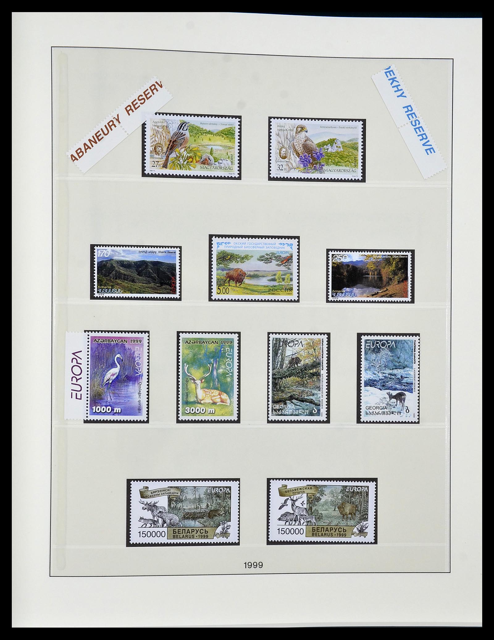 34174 296 - Postzegelverzameling 34174 Europa CEPT 1956-1999.