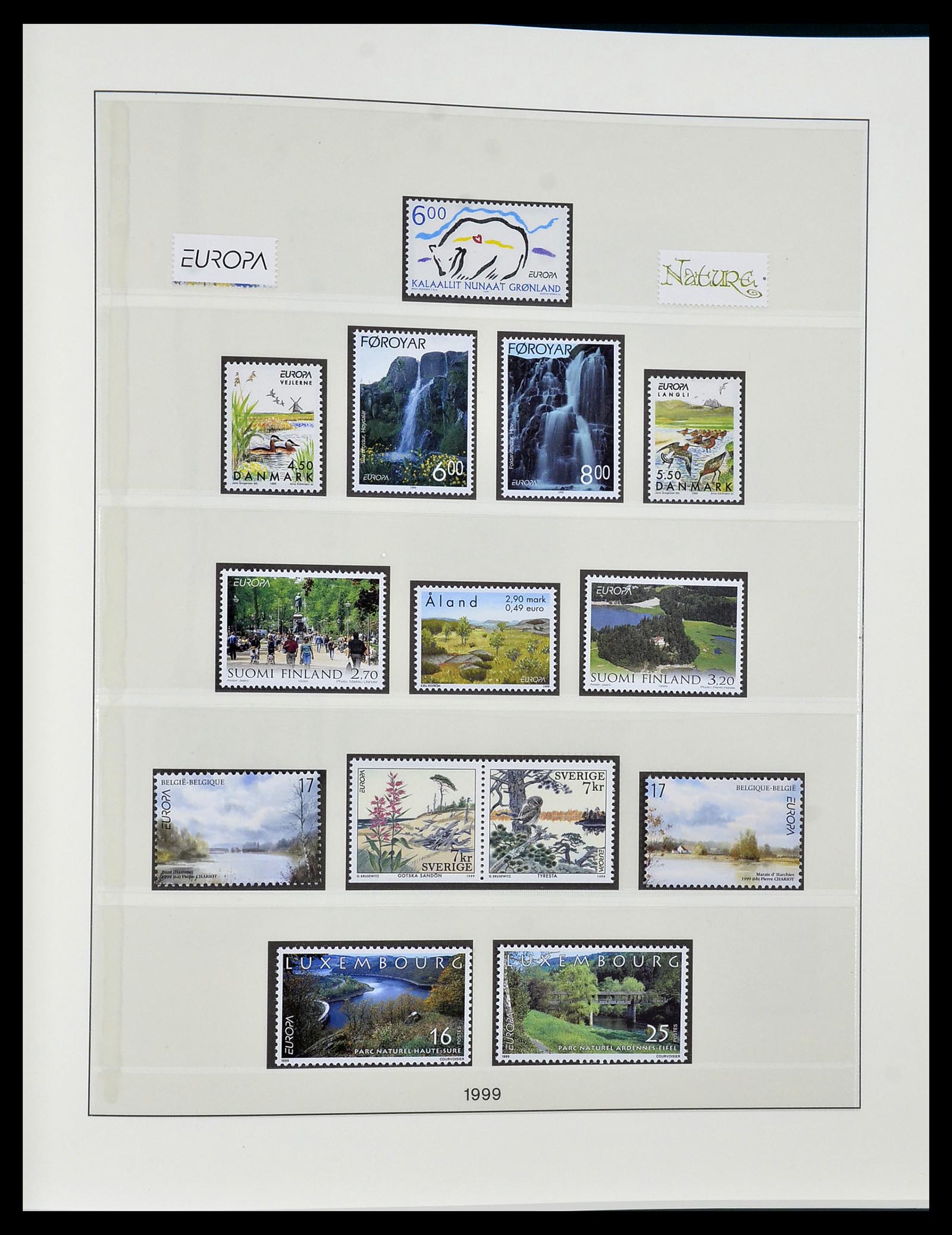 34174 298 - Postzegelverzameling 34174 Europa CEPT 1956-1999.