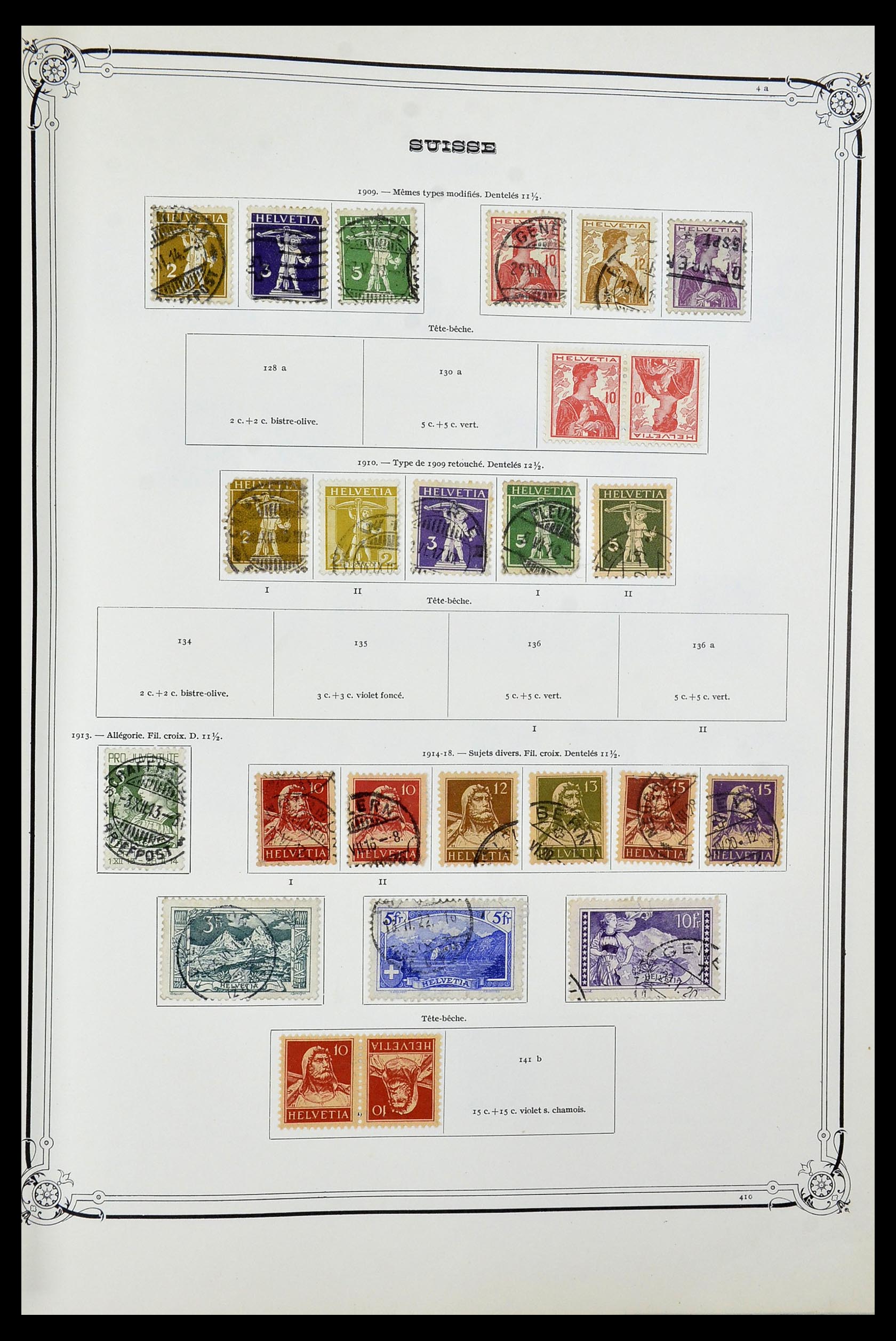 34176 005 - Stamp collection 34176 Switzerland 1850-1996.