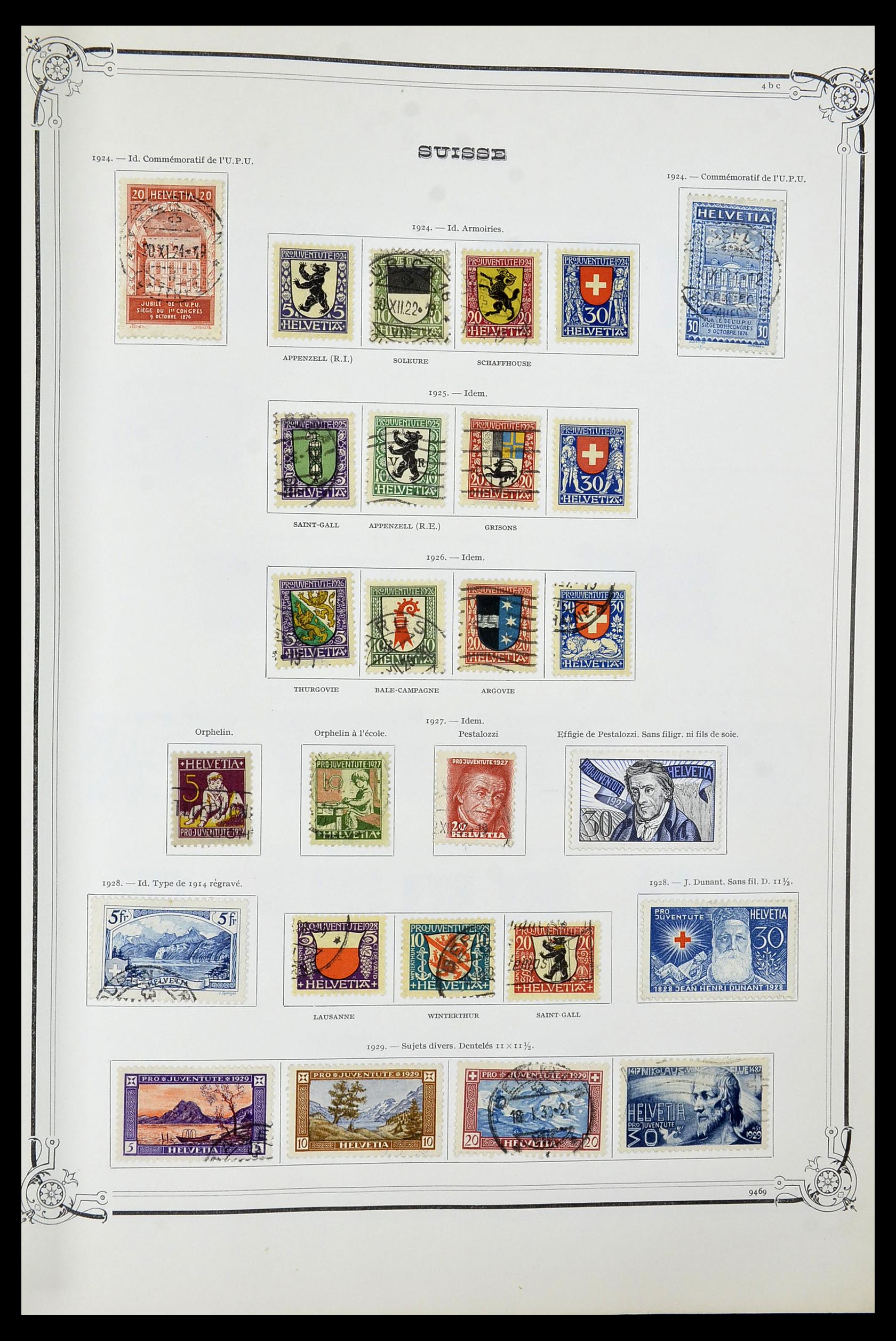 34176 009 - Stamp collection 34176 Switzerland 1850-1996.