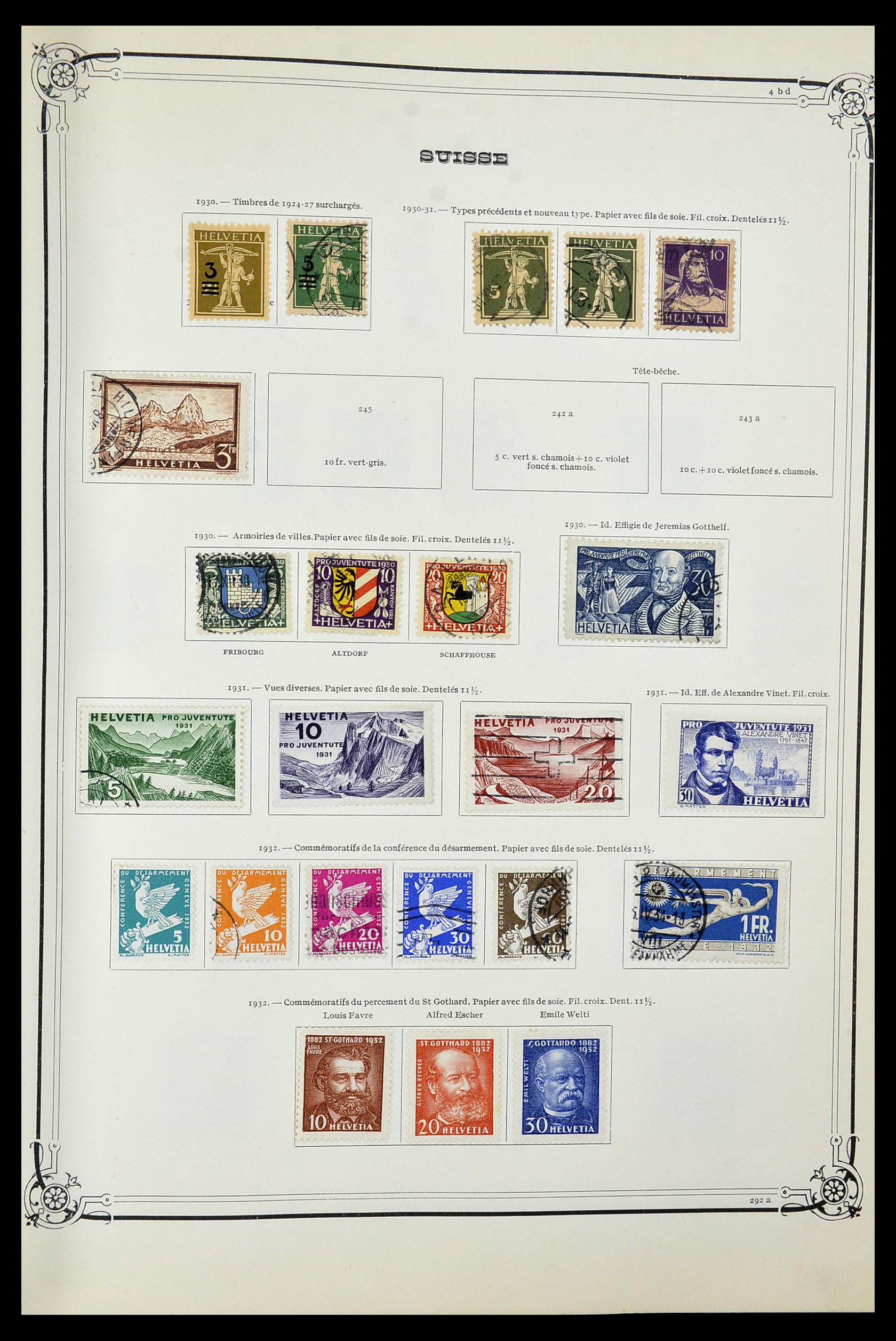 34176 010 - Postzegelverzameling 34176 Zwitserland 1850-1996.