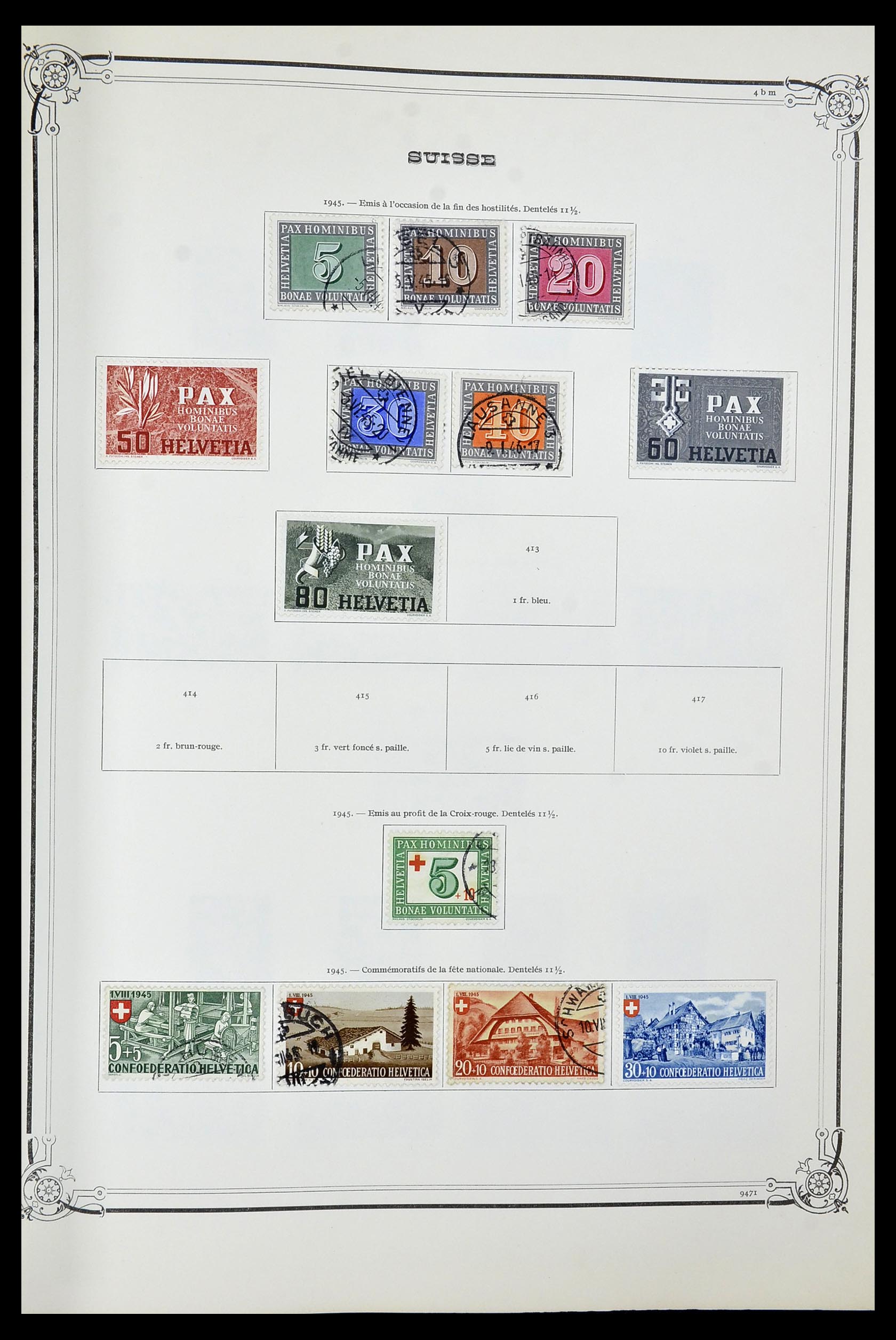 34176 018 - Stamp collection 34176 Switzerland 1850-1996.