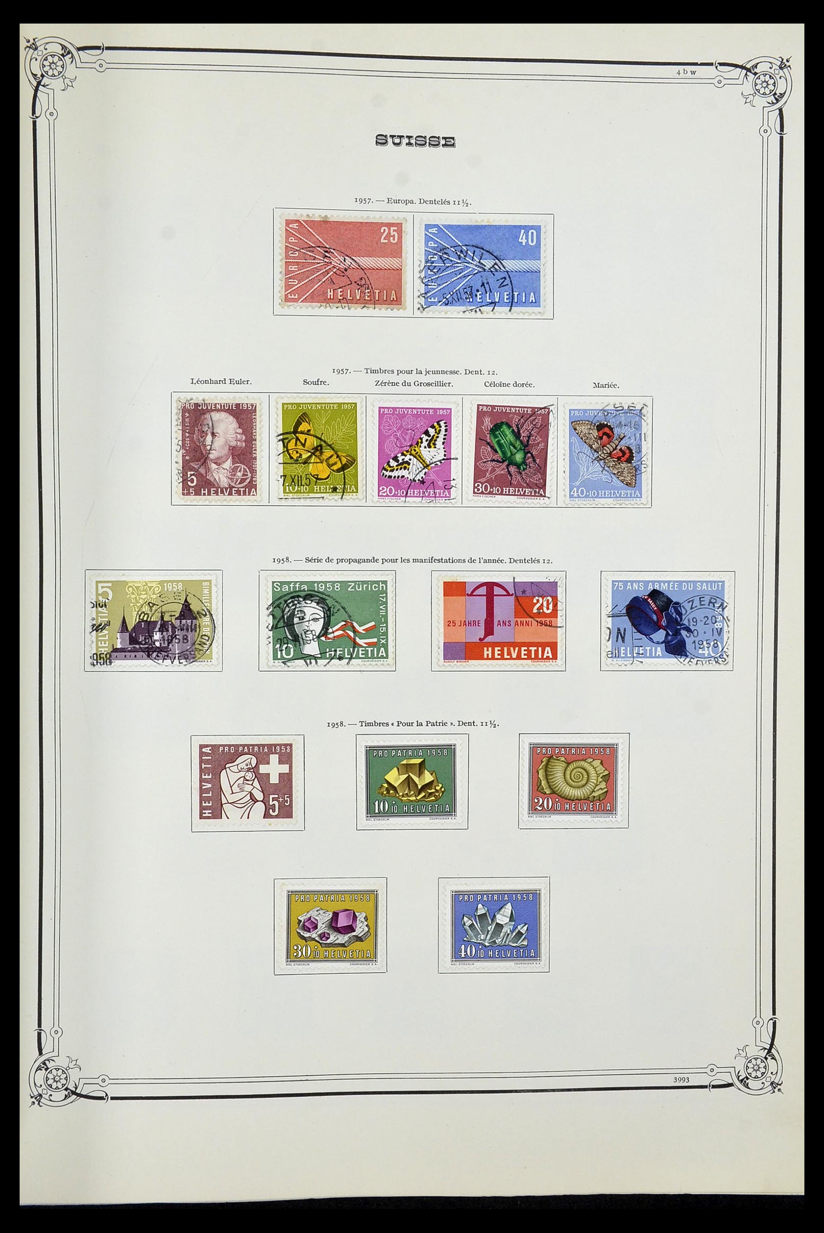 34176 028 - Postzegelverzameling 34176 Zwitserland 1850-1996.