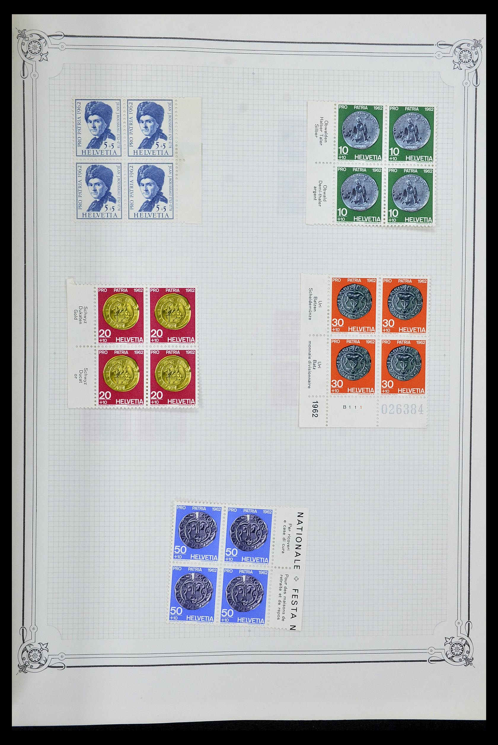 34176 038 - Stamp collection 34176 Switzerland 1850-1996.