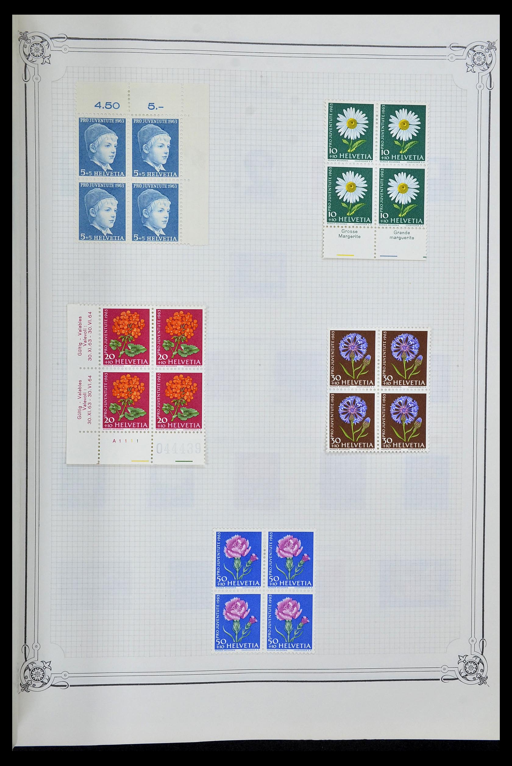 34176 042 - Stamp collection 34176 Switzerland 1850-1996.