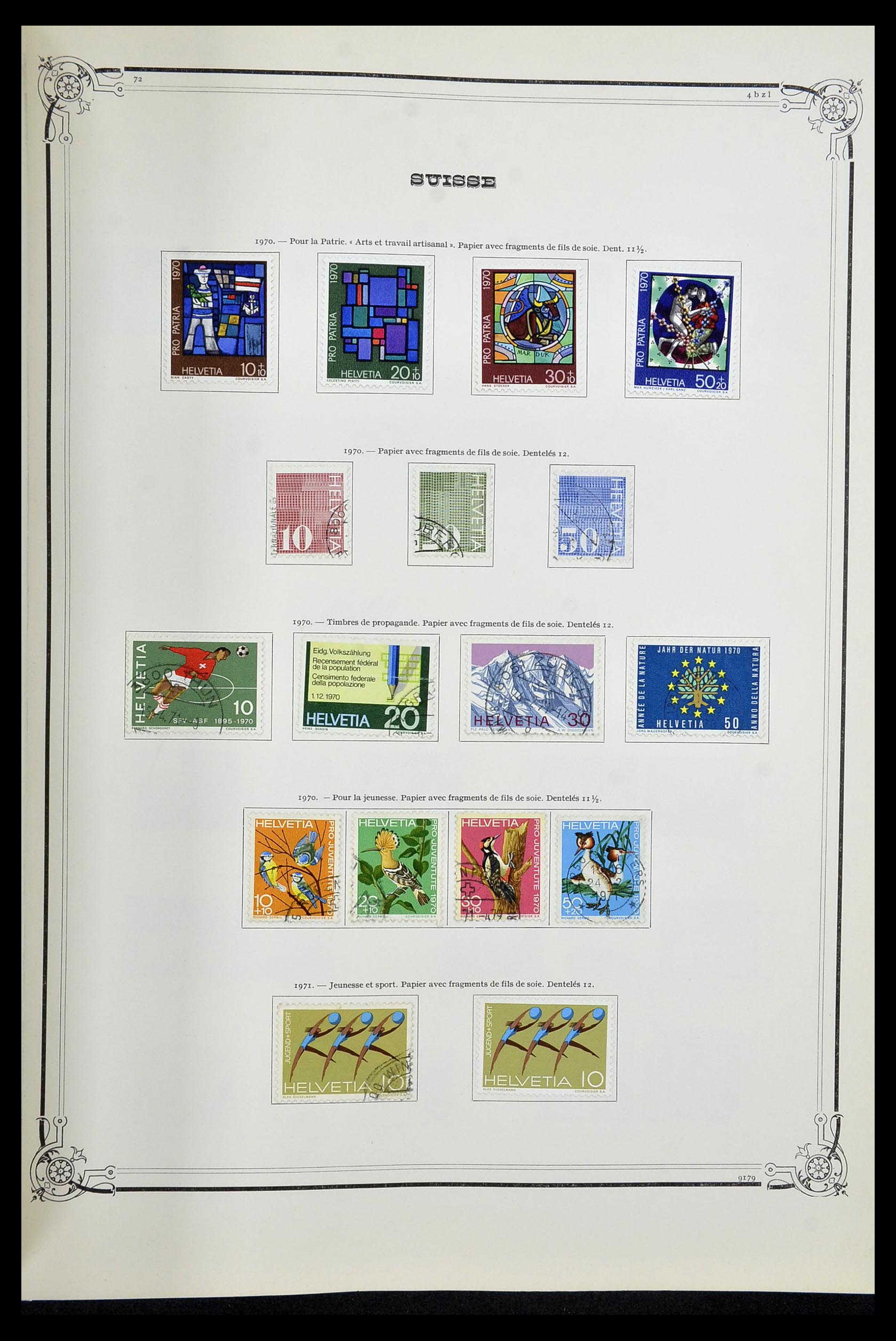 34176 057 - Stamp collection 34176 Switzerland 1850-1996.