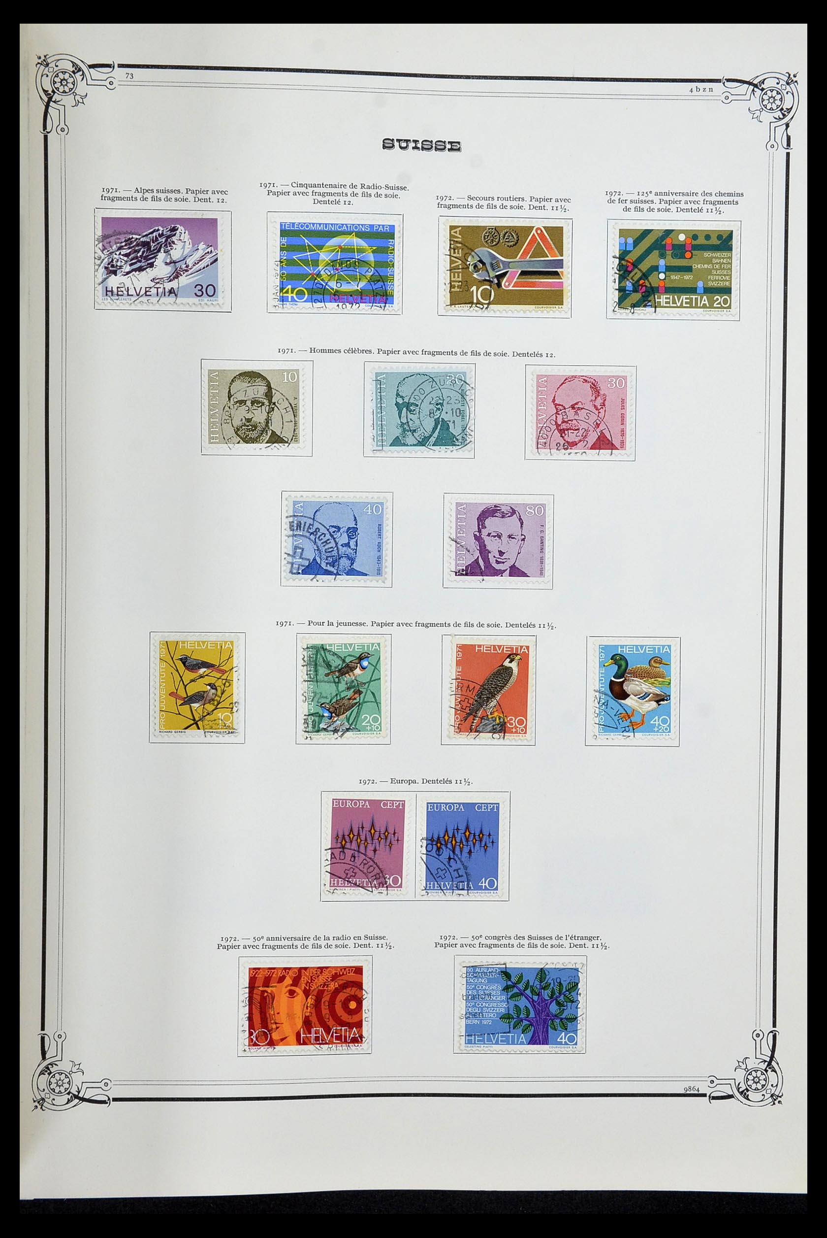 34176 059 - Stamp collection 34176 Switzerland 1850-1996.