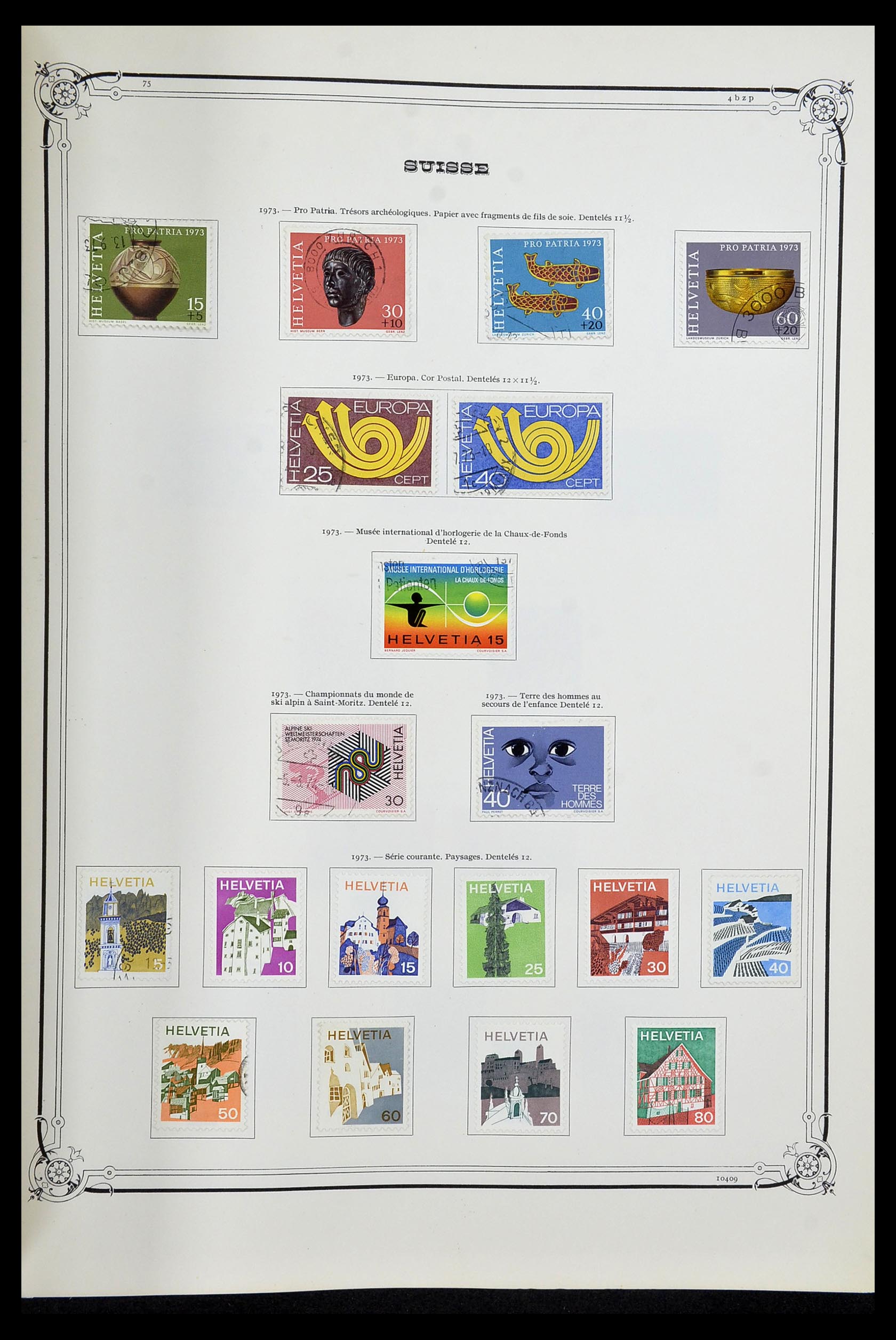 34176 061 - Stamp collection 34176 Switzerland 1850-1996.
