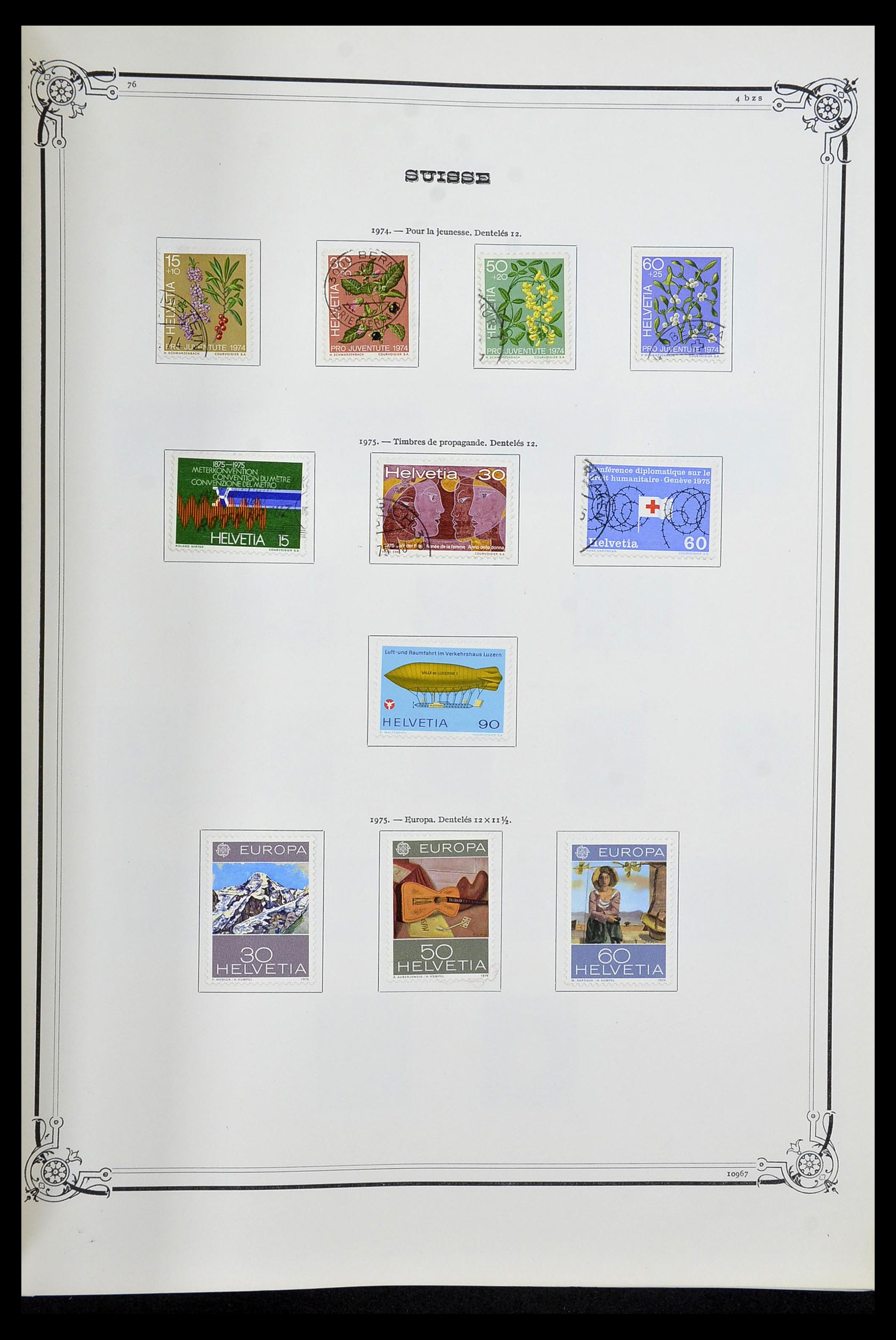 34176 064 - Stamp collection 34176 Switzerland 1850-1996.