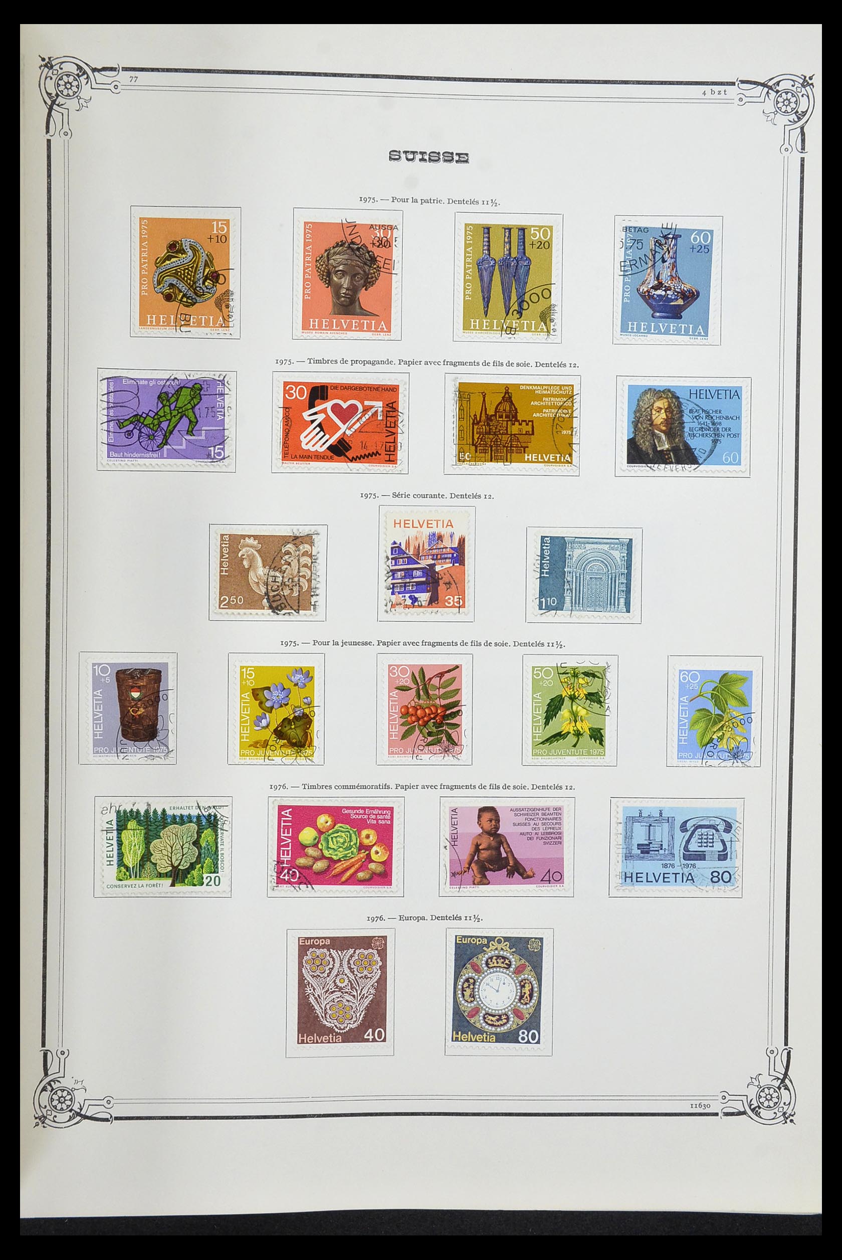 34176 065 - Stamp collection 34176 Switzerland 1850-1996.