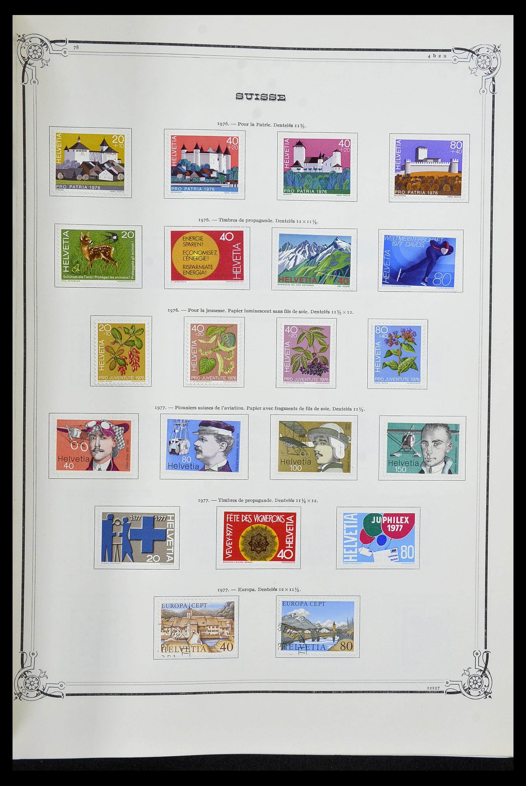 34176 066 - Stamp collection 34176 Switzerland 1850-1996.