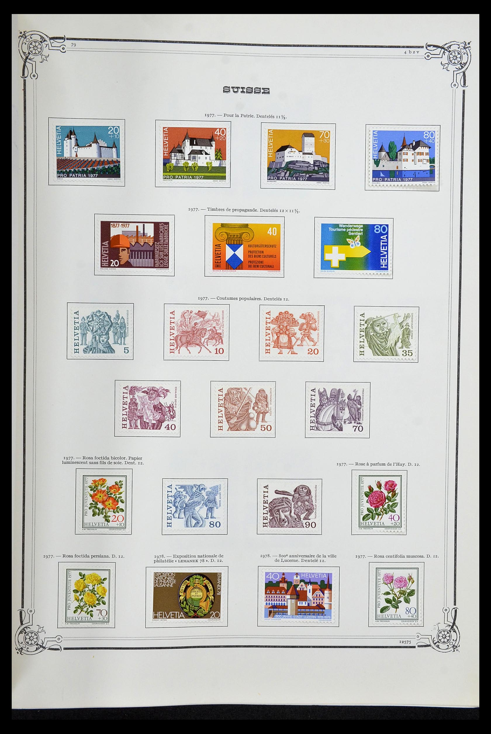 34176 067 - Stamp collection 34176 Switzerland 1850-1996.