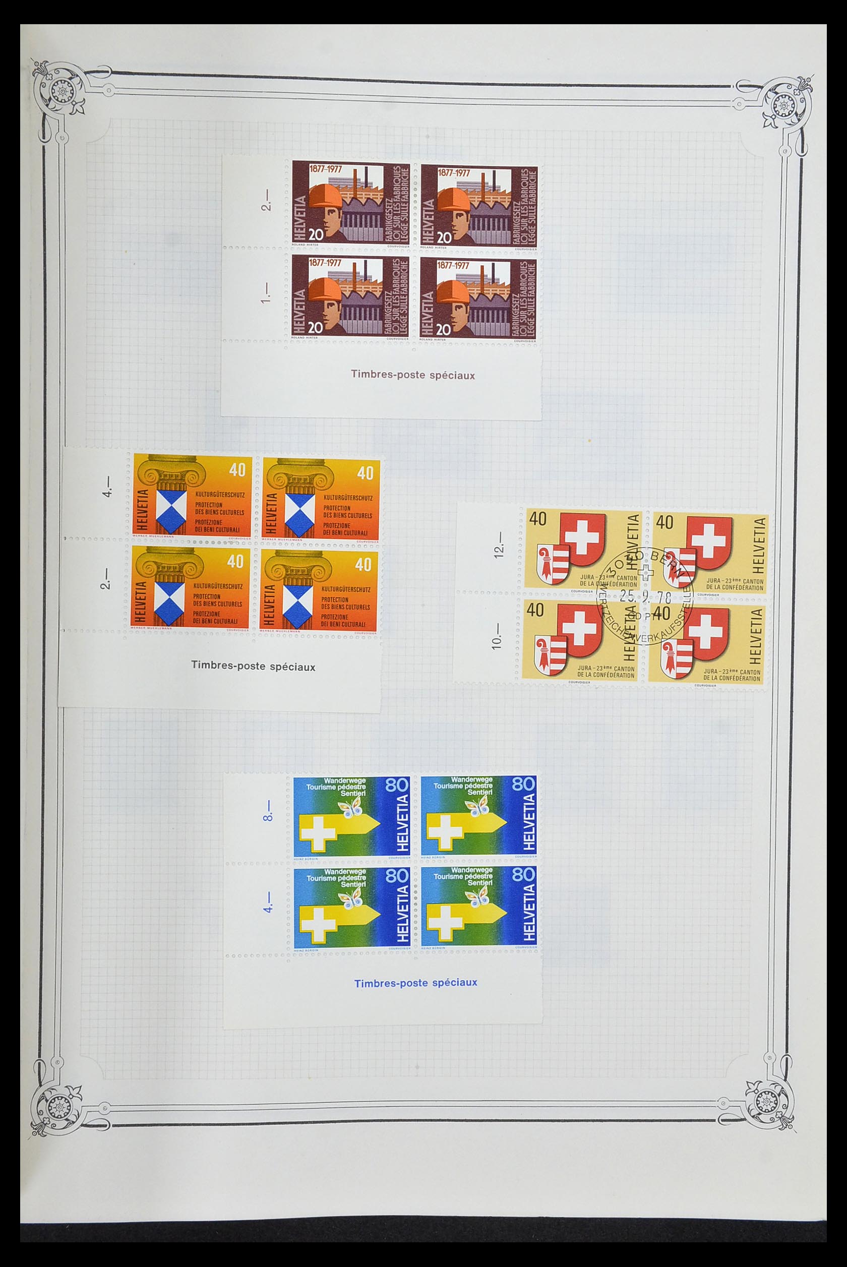 34176 068 - Stamp collection 34176 Switzerland 1850-1996.