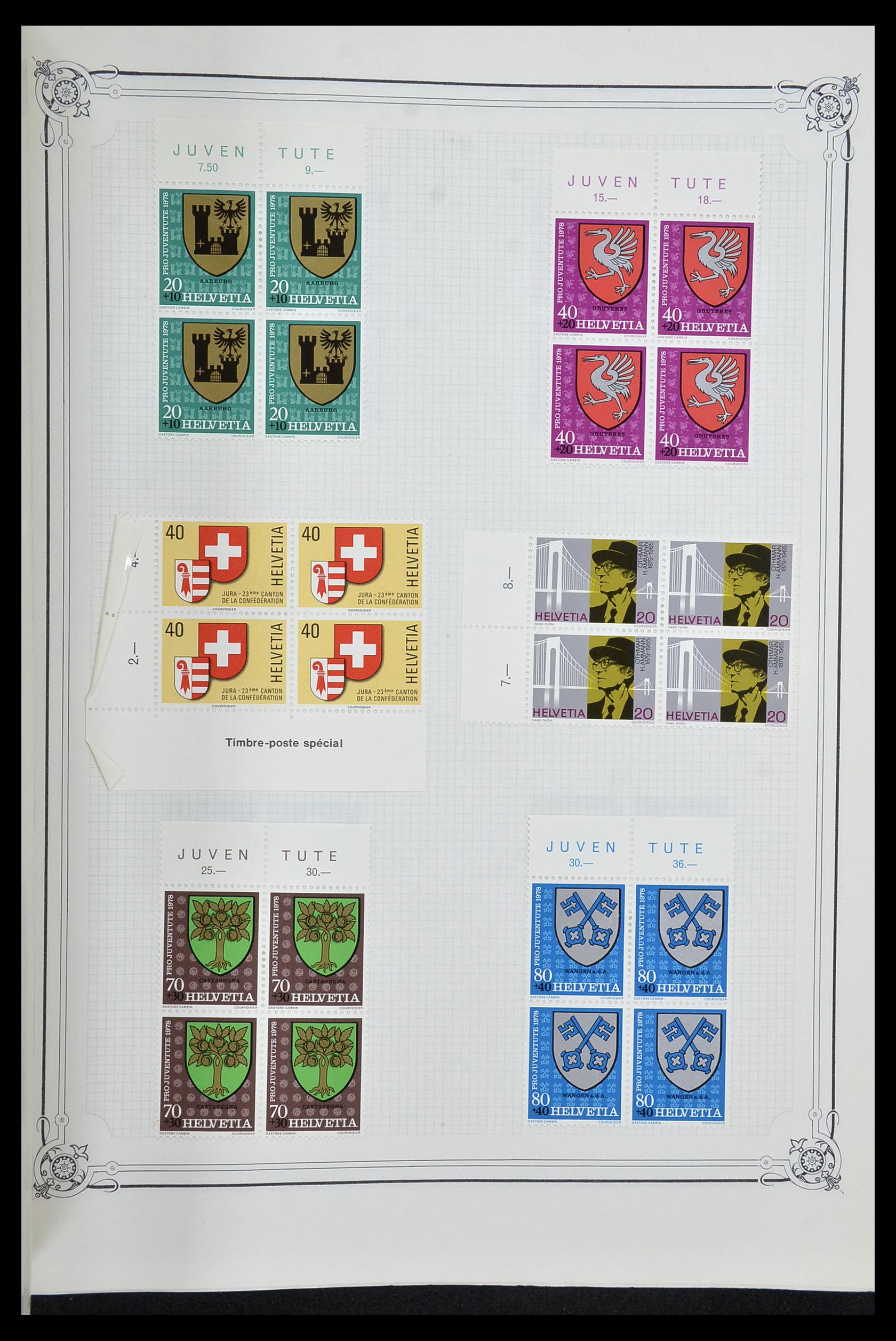 34176 071 - Stamp collection 34176 Switzerland 1850-1996.