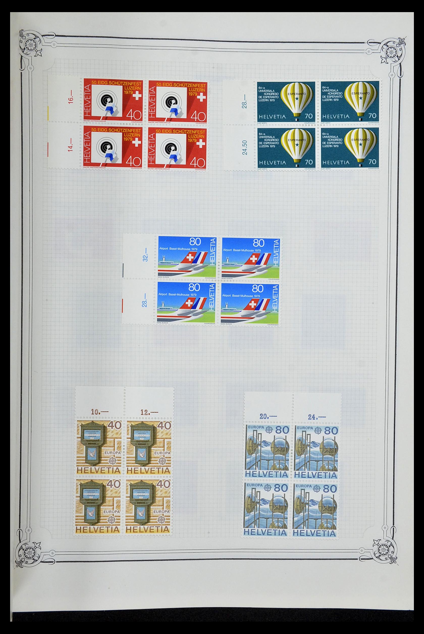 34176 073 - Stamp collection 34176 Switzerland 1850-1996.