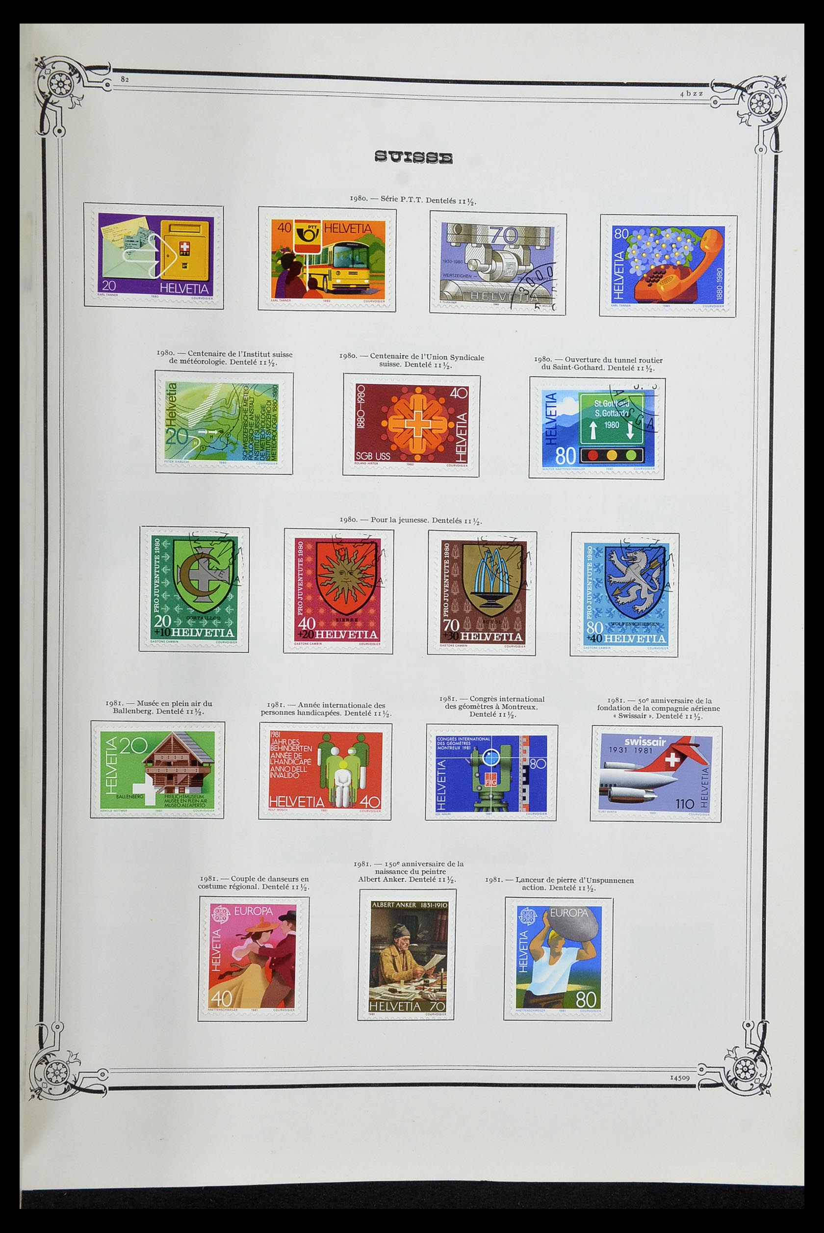 34176 075 - Stamp collection 34176 Switzerland 1850-1996.