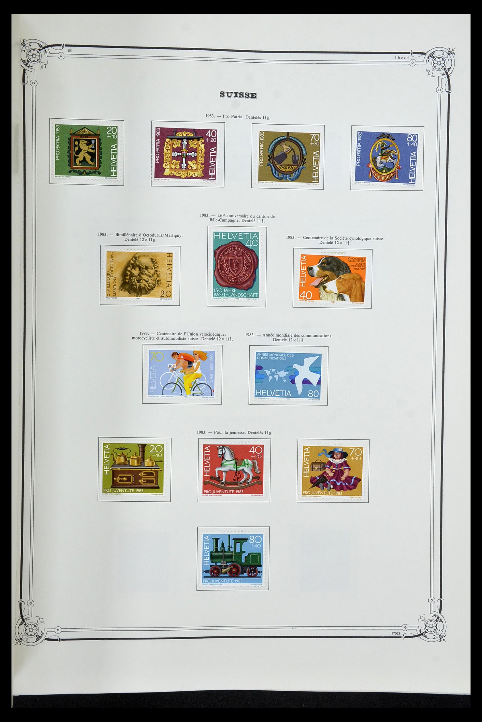 34176 079 - Stamp collection 34176 Switzerland 1850-1996.