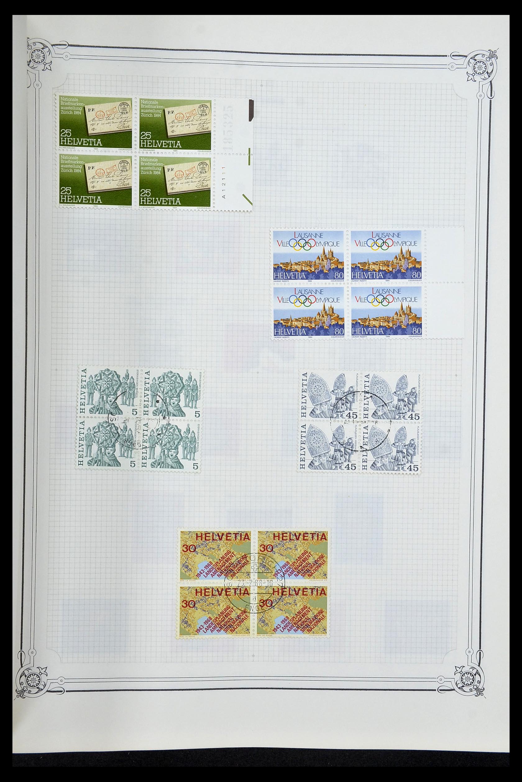 34176 081 - Stamp collection 34176 Switzerland 1850-1996.