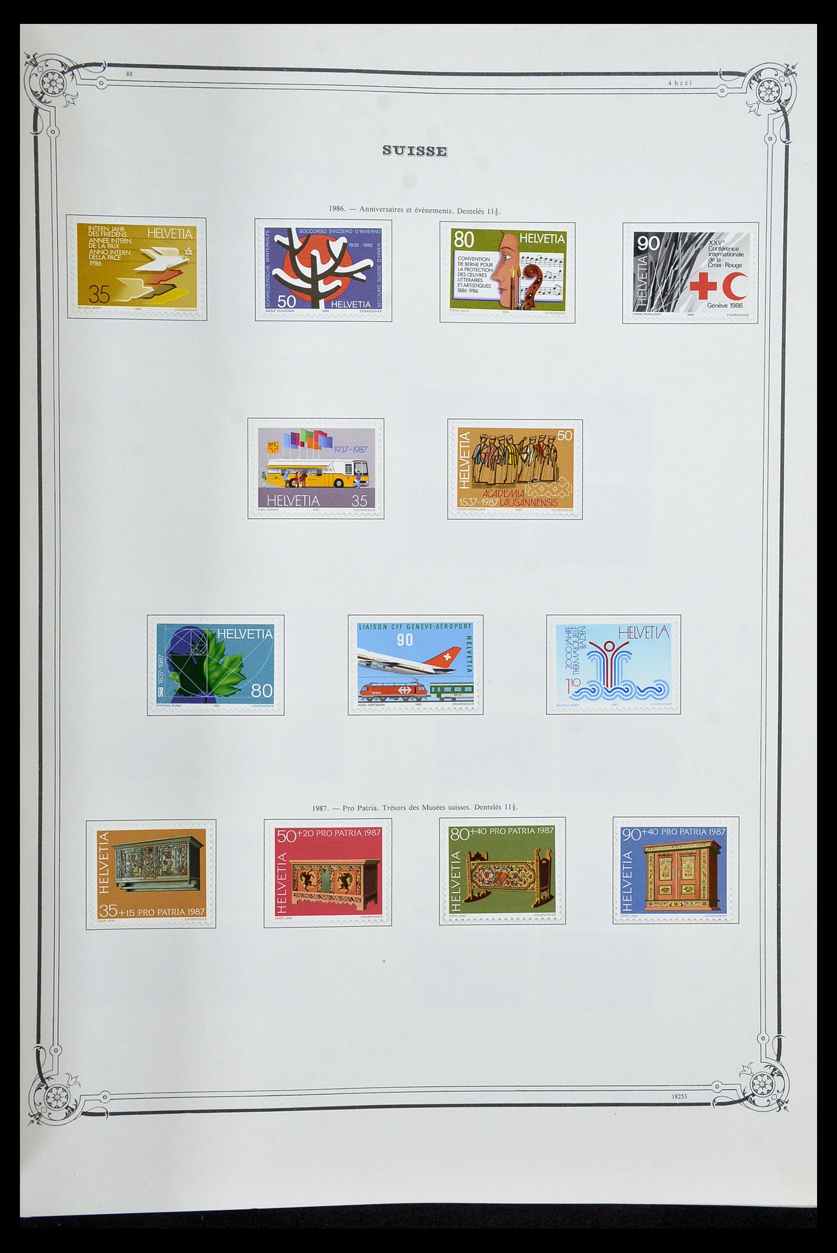 34176 085 - Stamp collection 34176 Switzerland 1850-1996.