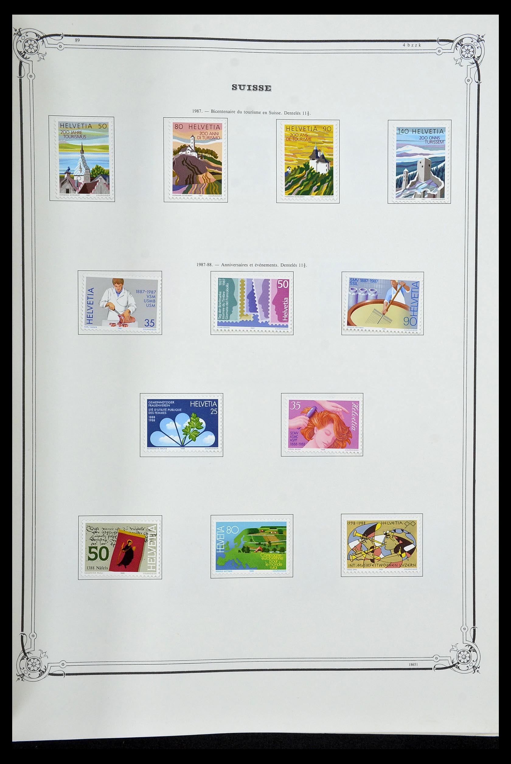 34176 087 - Stamp collection 34176 Switzerland 1850-1996.