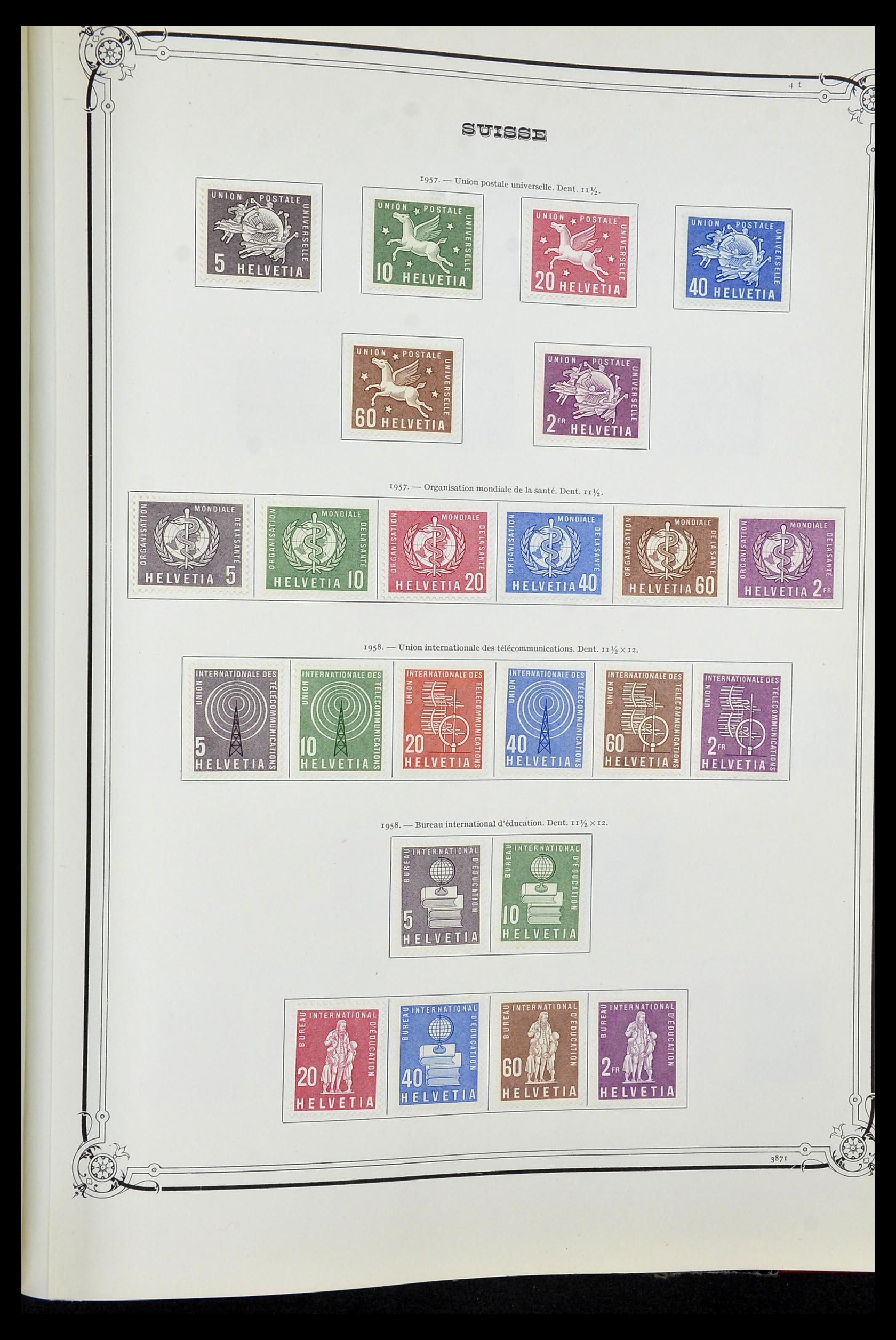 34176 115 - Stamp collection 34176 Switzerland 1850-1996.