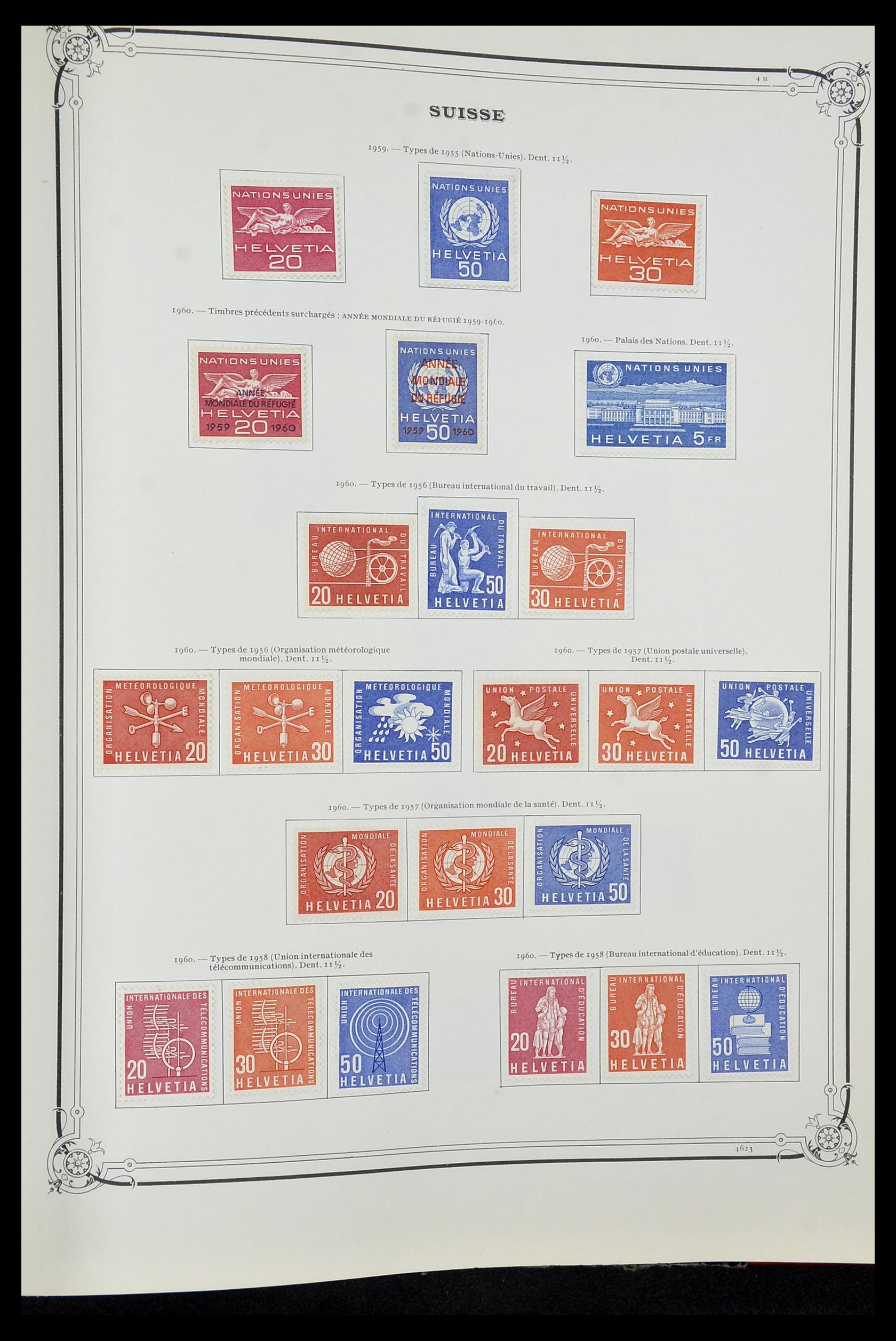 34176 116 - Stamp collection 34176 Switzerland 1850-1996.