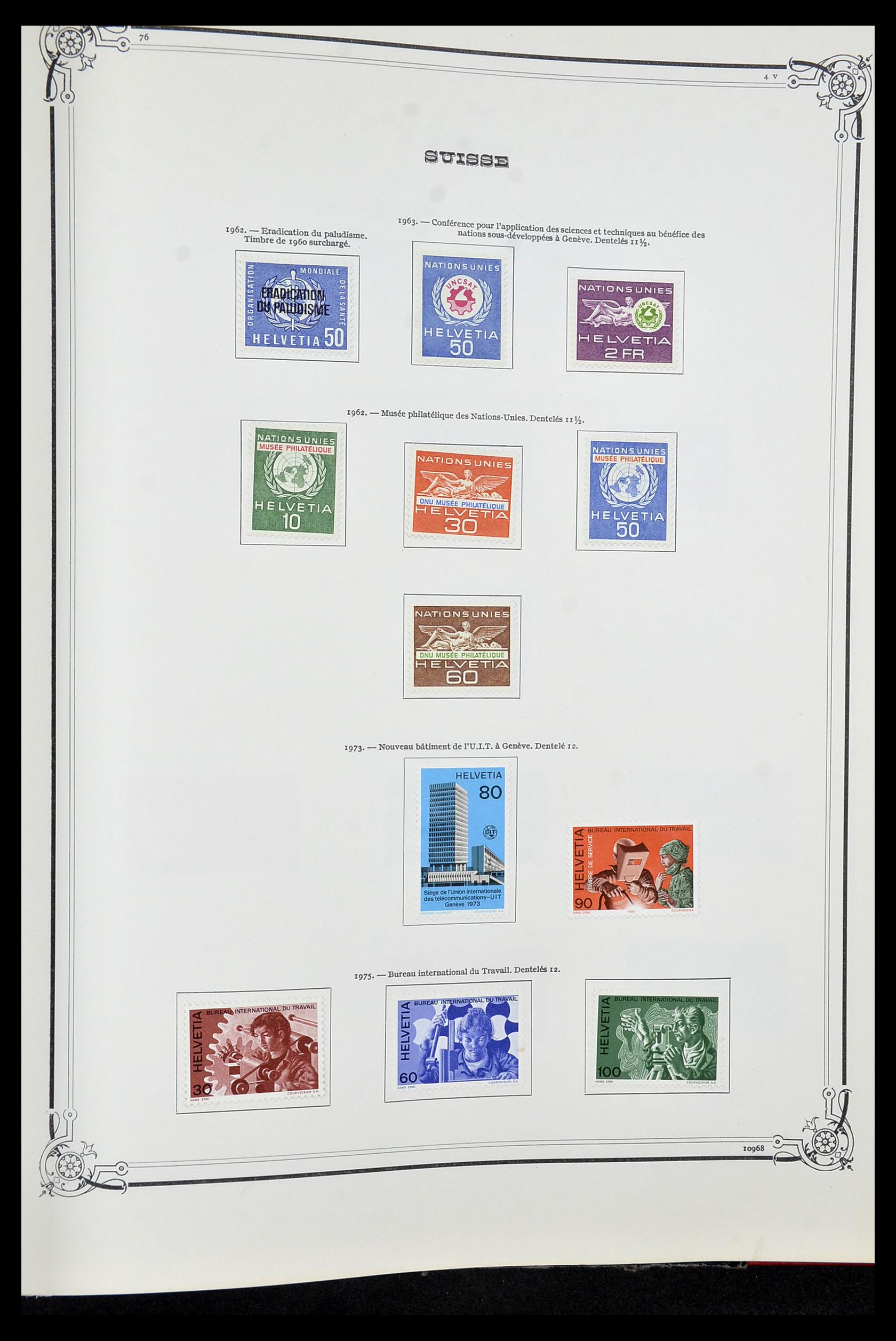 34176 117 - Stamp collection 34176 Switzerland 1850-1996.