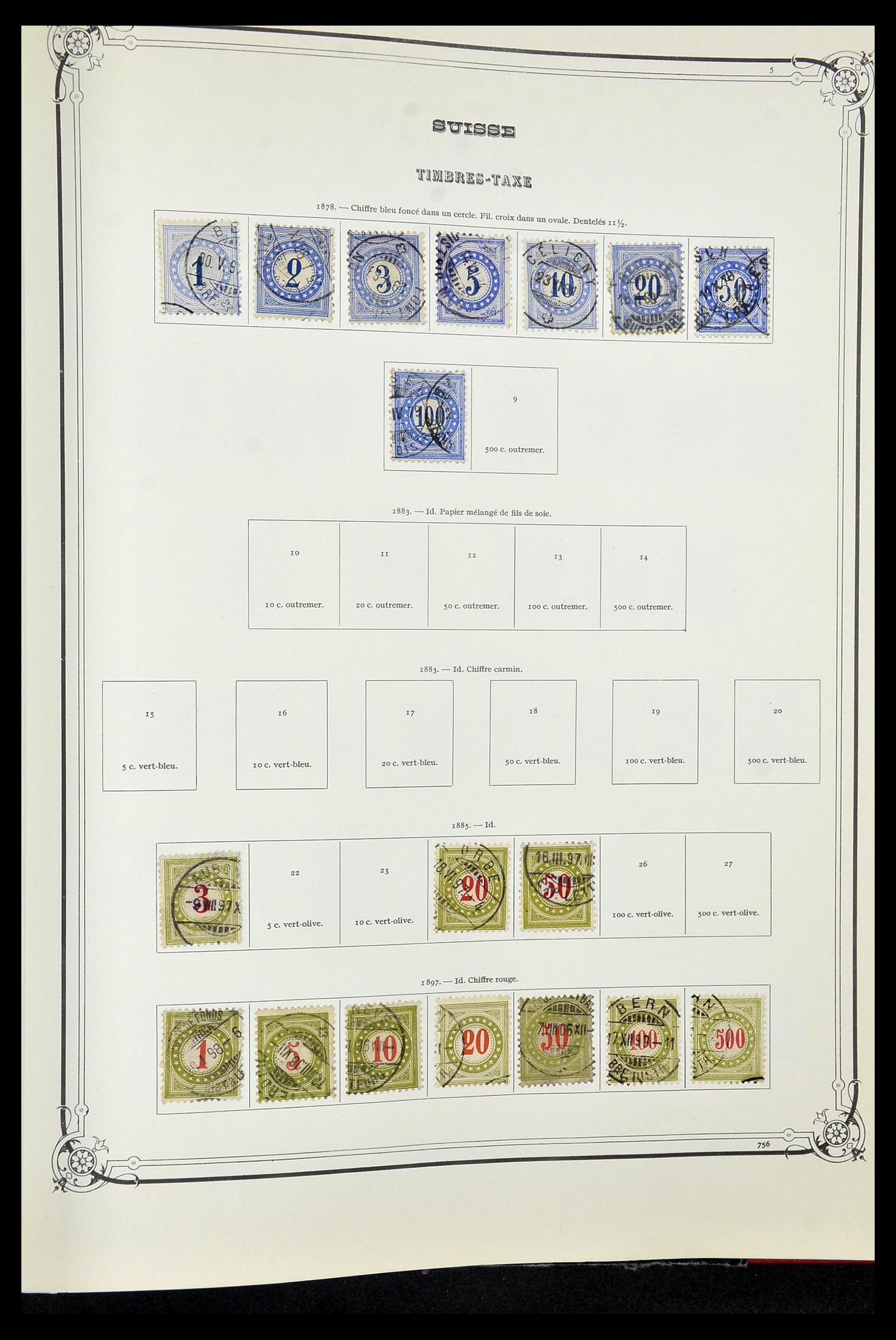 34176 120 - Stamp collection 34176 Switzerland 1850-1996.
