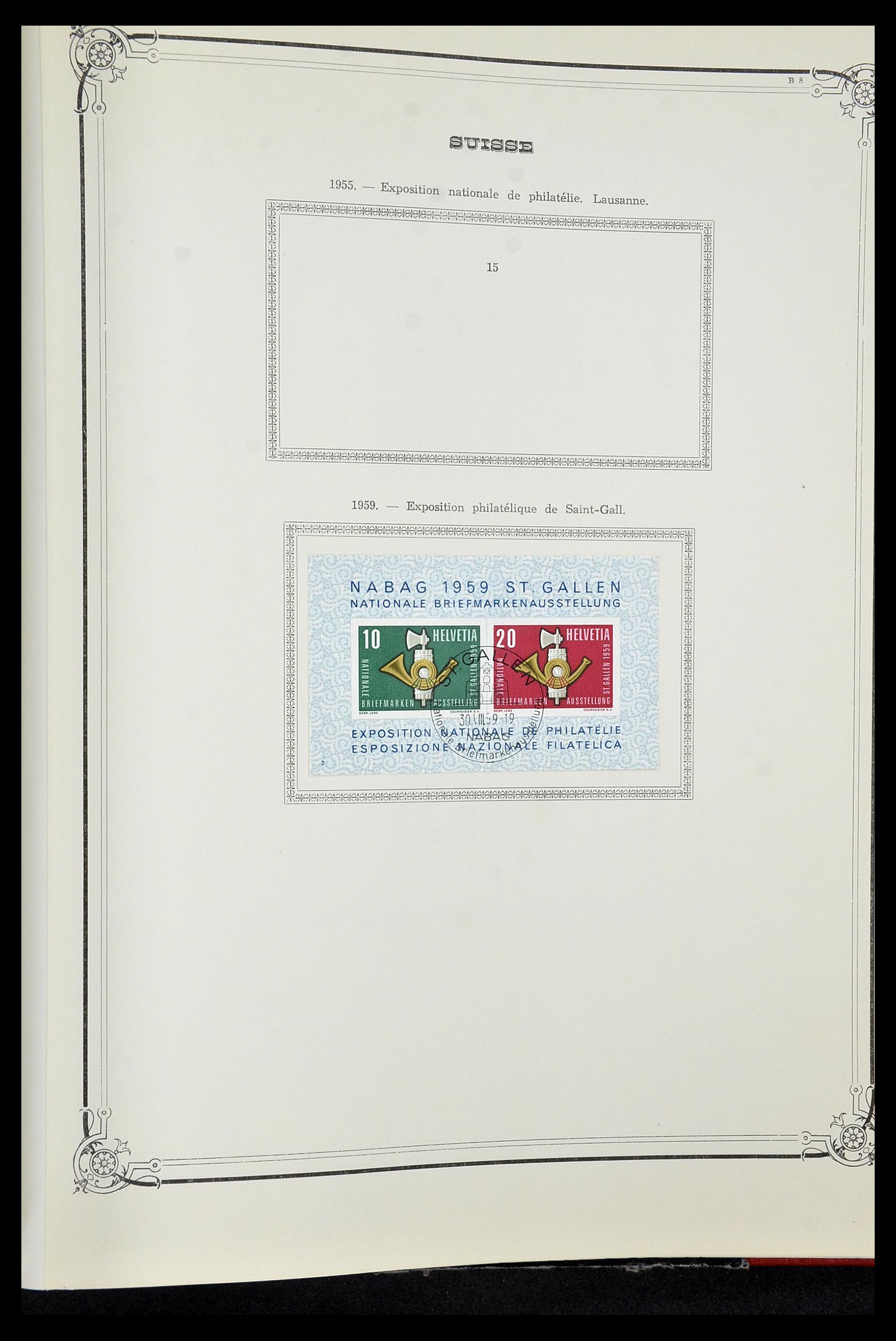 34176 125 - Postzegelverzameling 34176 Zwitserland 1850-1996.