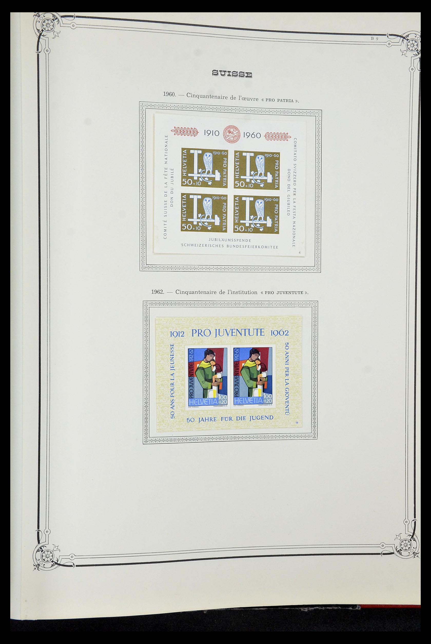 34176 126 - Postzegelverzameling 34176 Zwitserland 1850-1996.