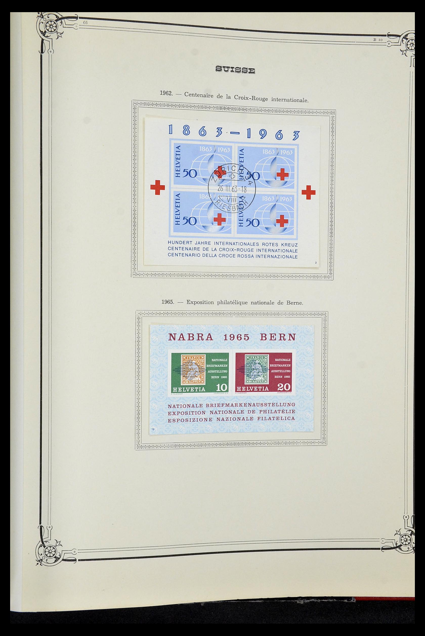 34176 127 - Postzegelverzameling 34176 Zwitserland 1850-1996.