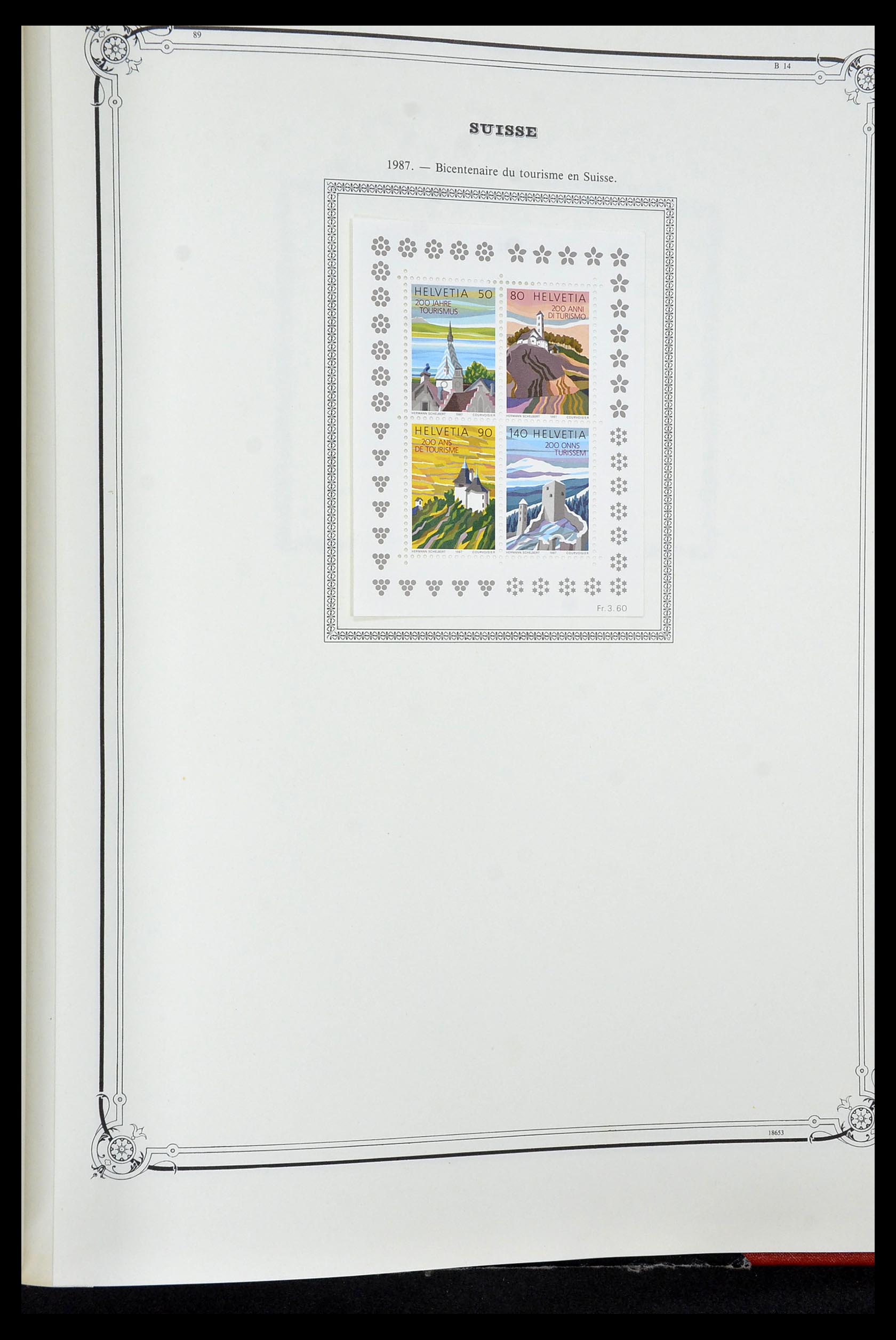 34176 131 - Postzegelverzameling 34176 Zwitserland 1850-1996.
