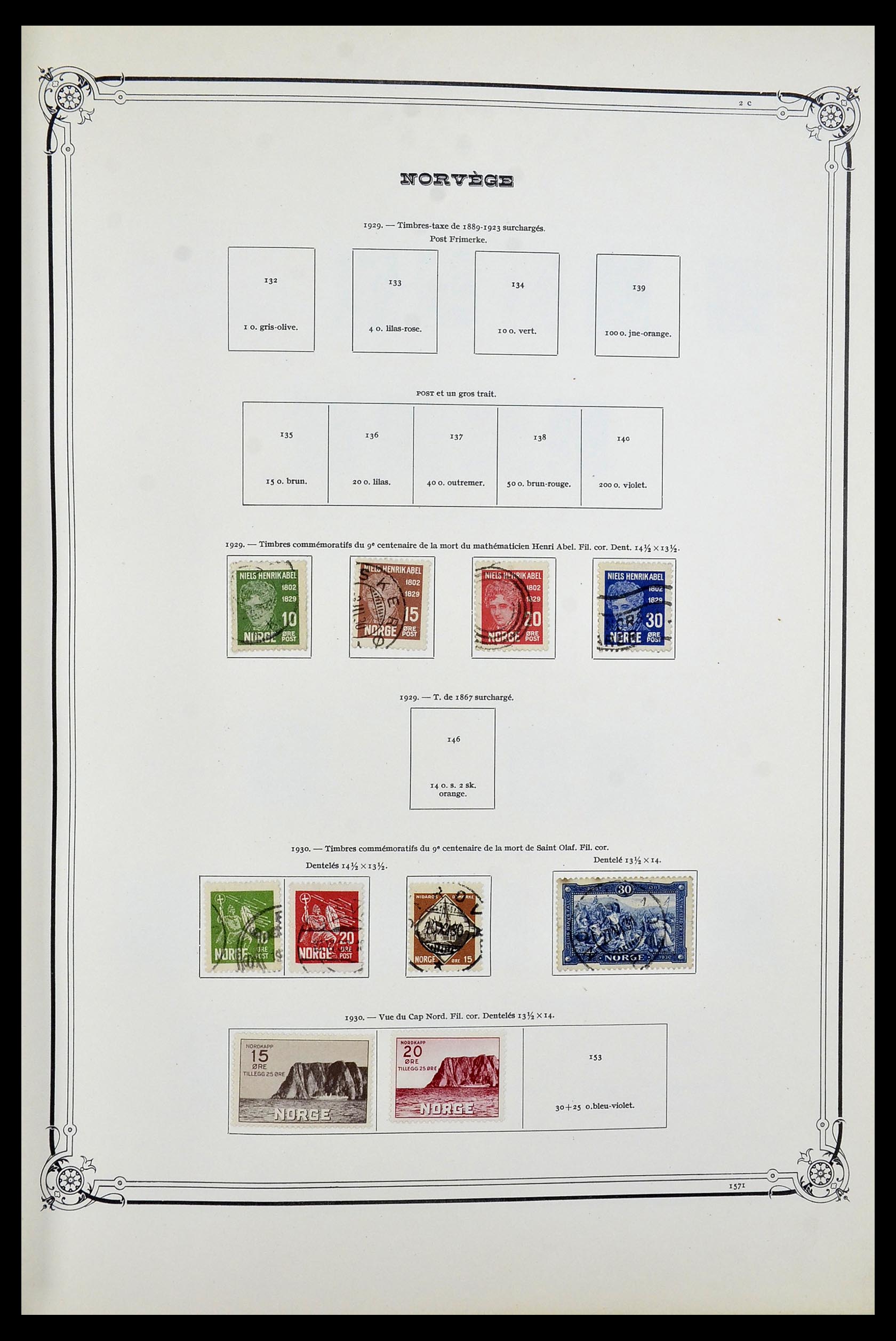 34177 006 - Postzegelverzameling 34177 Noorwegen 1856-1999.