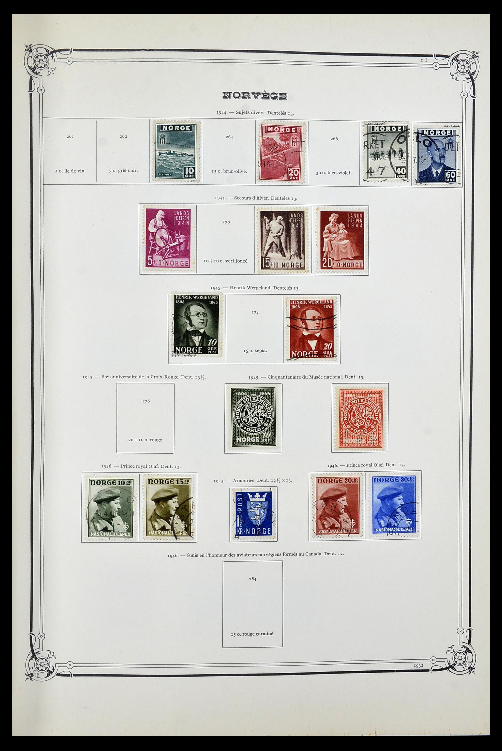 34177 013 - Postzegelverzameling 34177 Noorwegen 1856-1999.