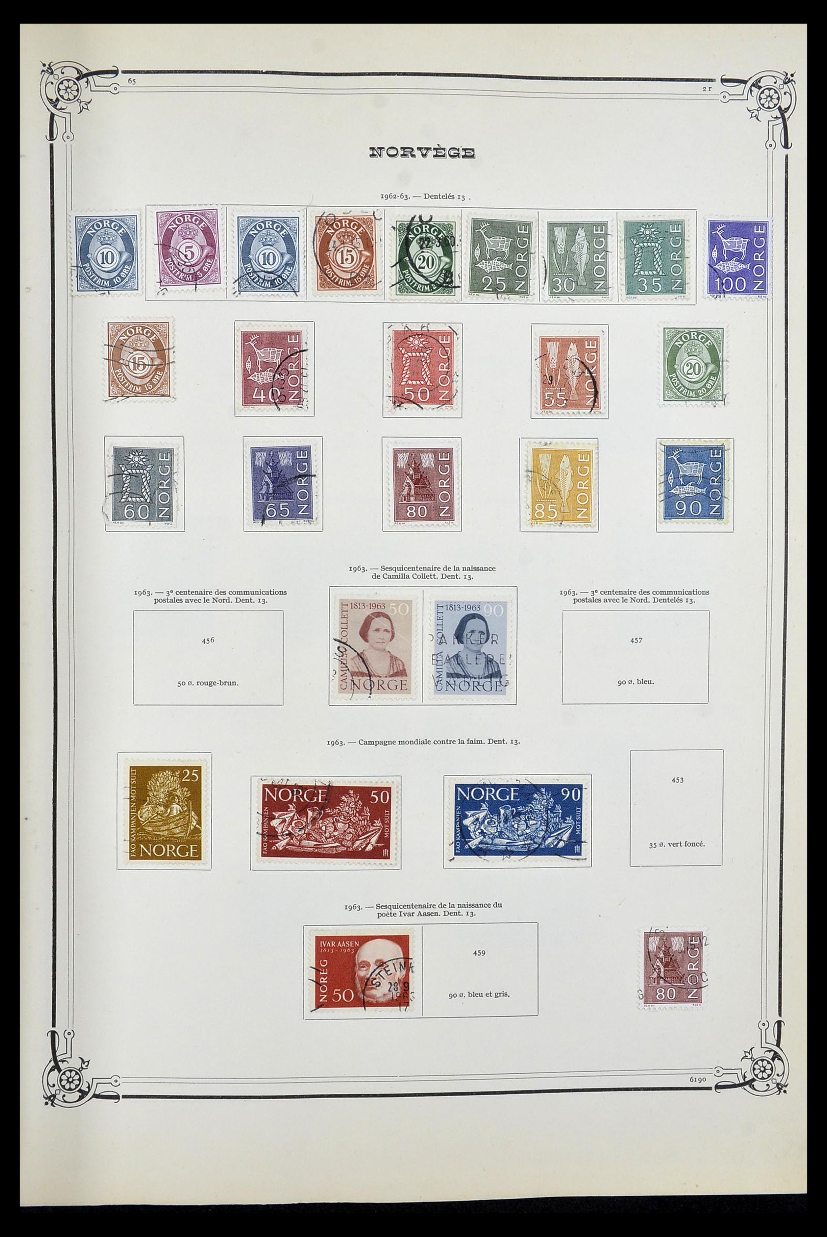 34177 021 - Postzegelverzameling 34177 Noorwegen 1856-1999.
