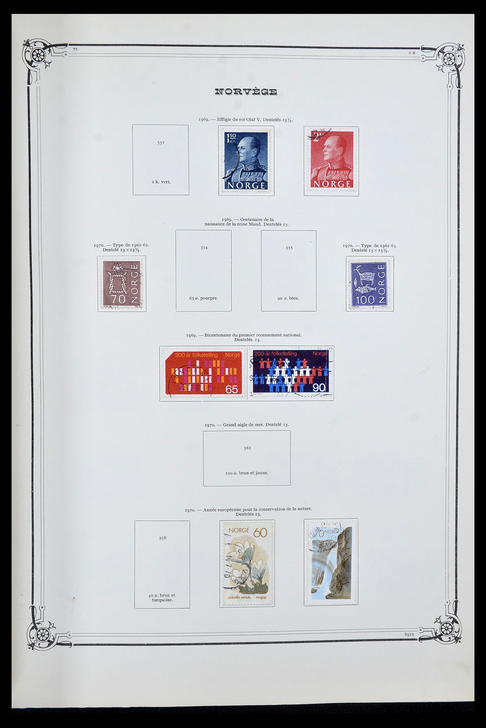 34177 027 - Postzegelverzameling 34177 Noorwegen 1856-1999.