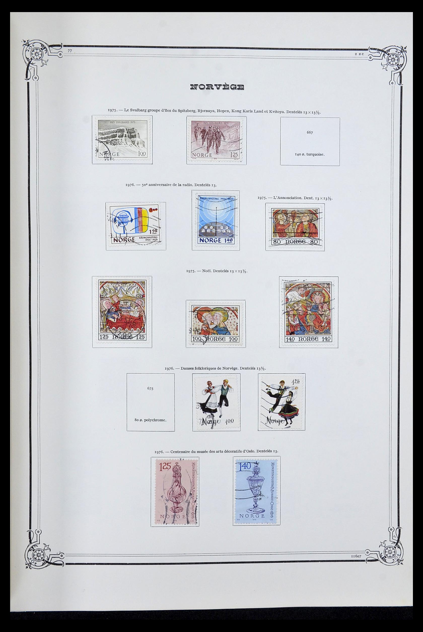 34177 034 - Postzegelverzameling 34177 Noorwegen 1856-1999.