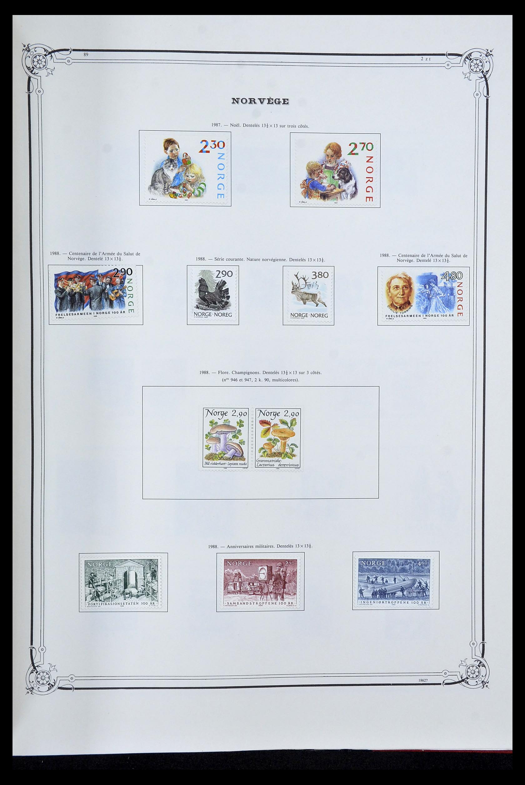 34177 048 - Postzegelverzameling 34177 Noorwegen 1856-1999.
