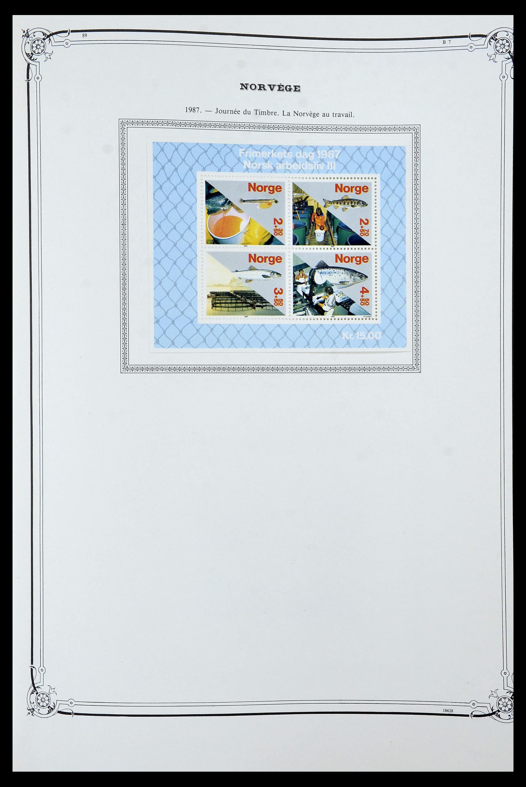 34177 077 - Postzegelverzameling 34177 Noorwegen 1856-1999.