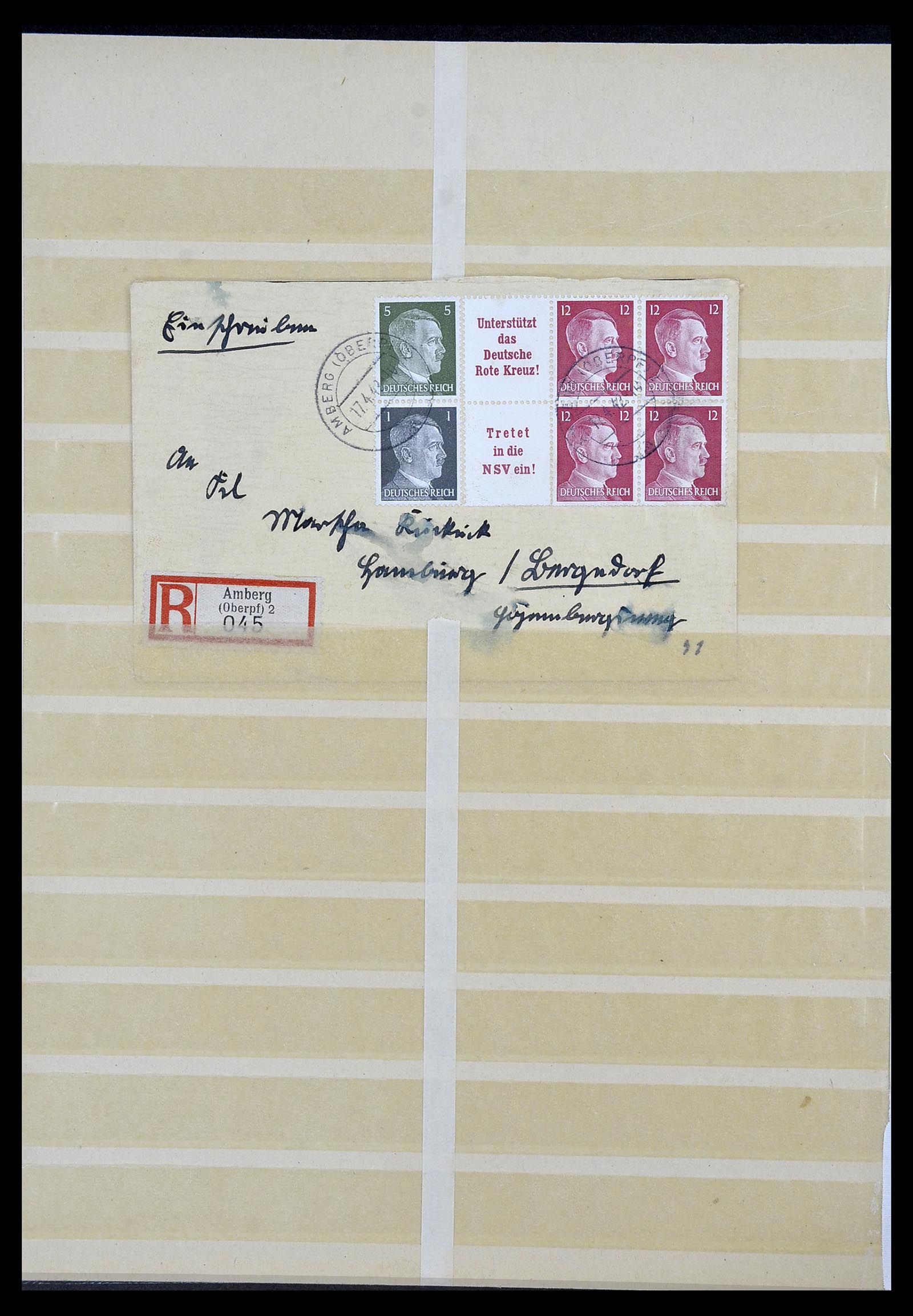 34178 012 - Postzegelverzameling 34178 Duitse Rijk combinaties 1920-1942.