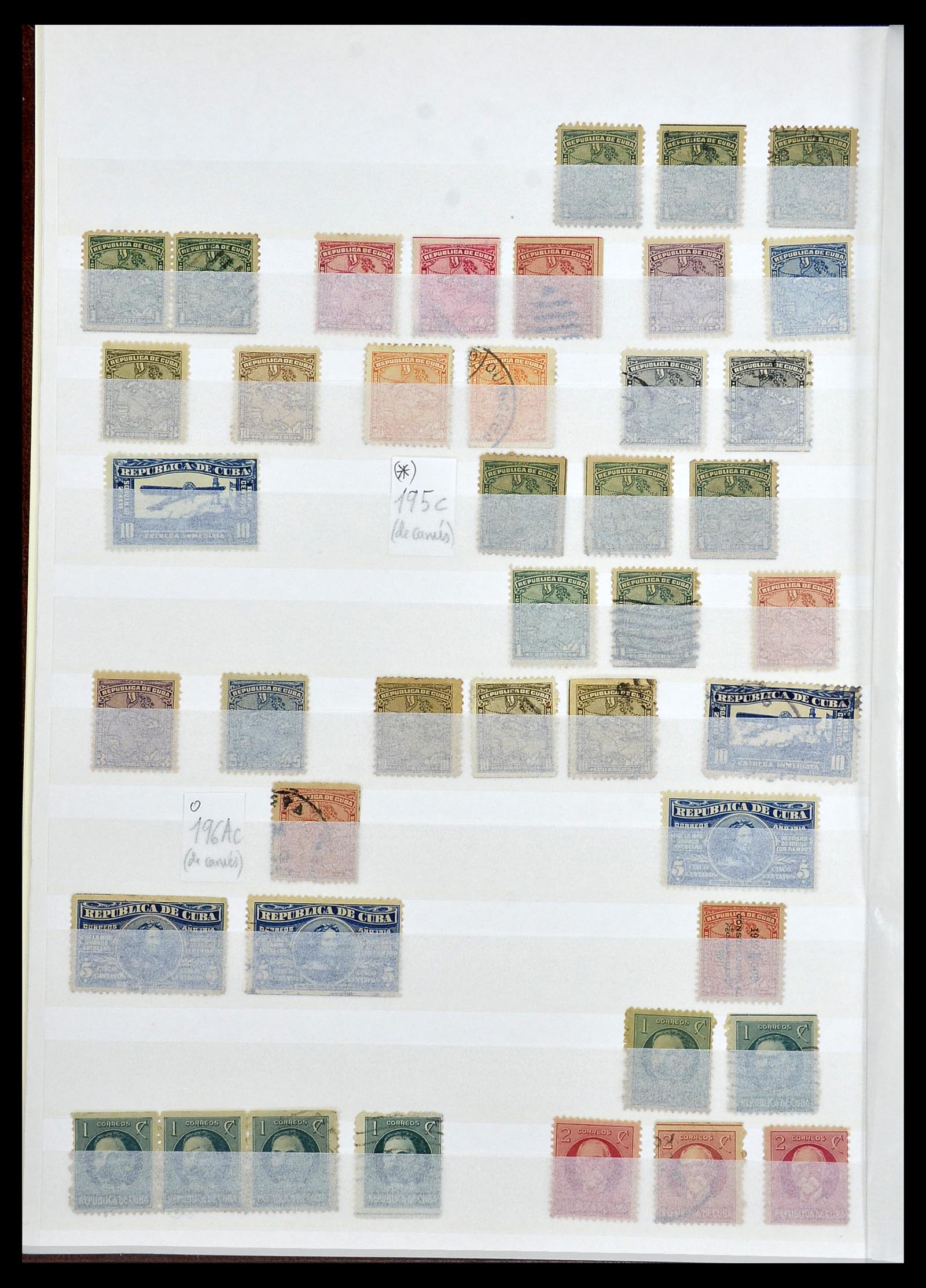 34179 002 - Postzegelverzameling 34179 Cuba 1899-1958.
