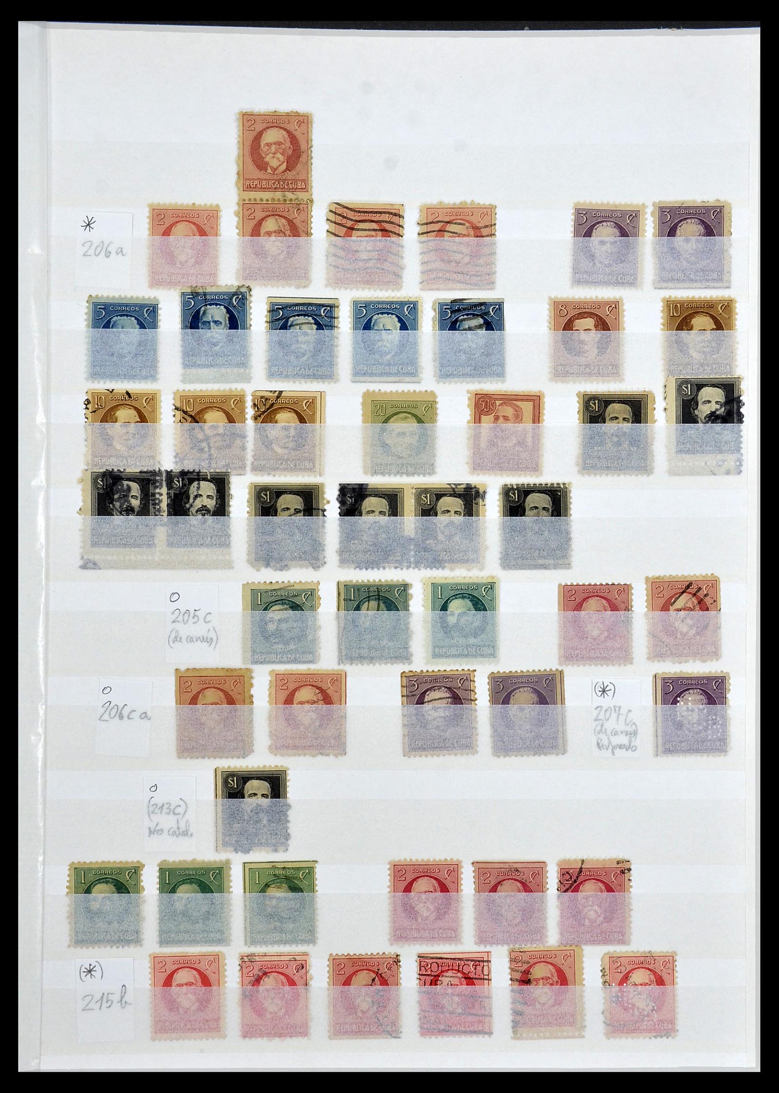 34179 003 - Postzegelverzameling 34179 Cuba 1899-1958.