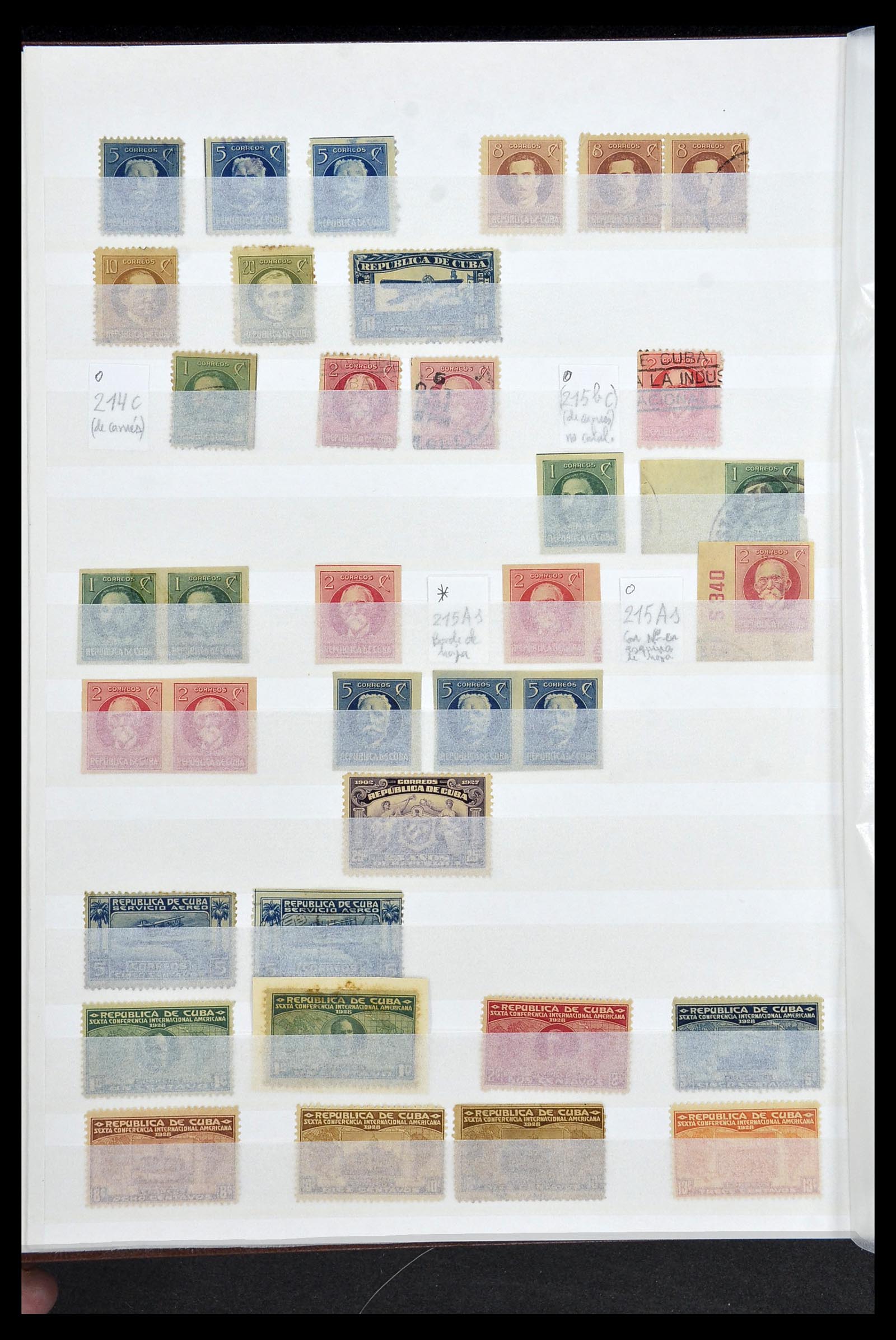 34179 004 - Postzegelverzameling 34179 Cuba 1899-1958.
